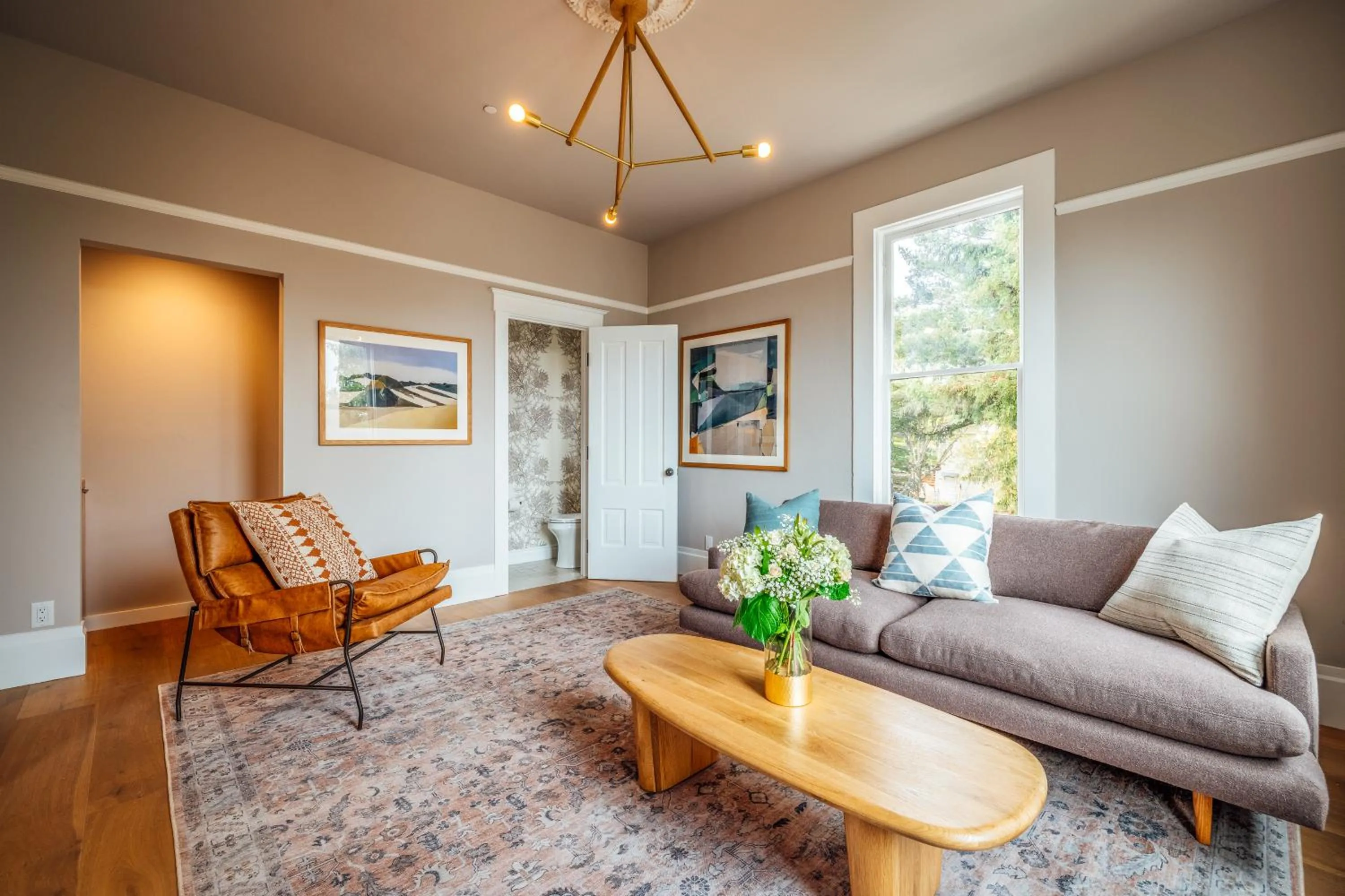 Seating area in The Ruse