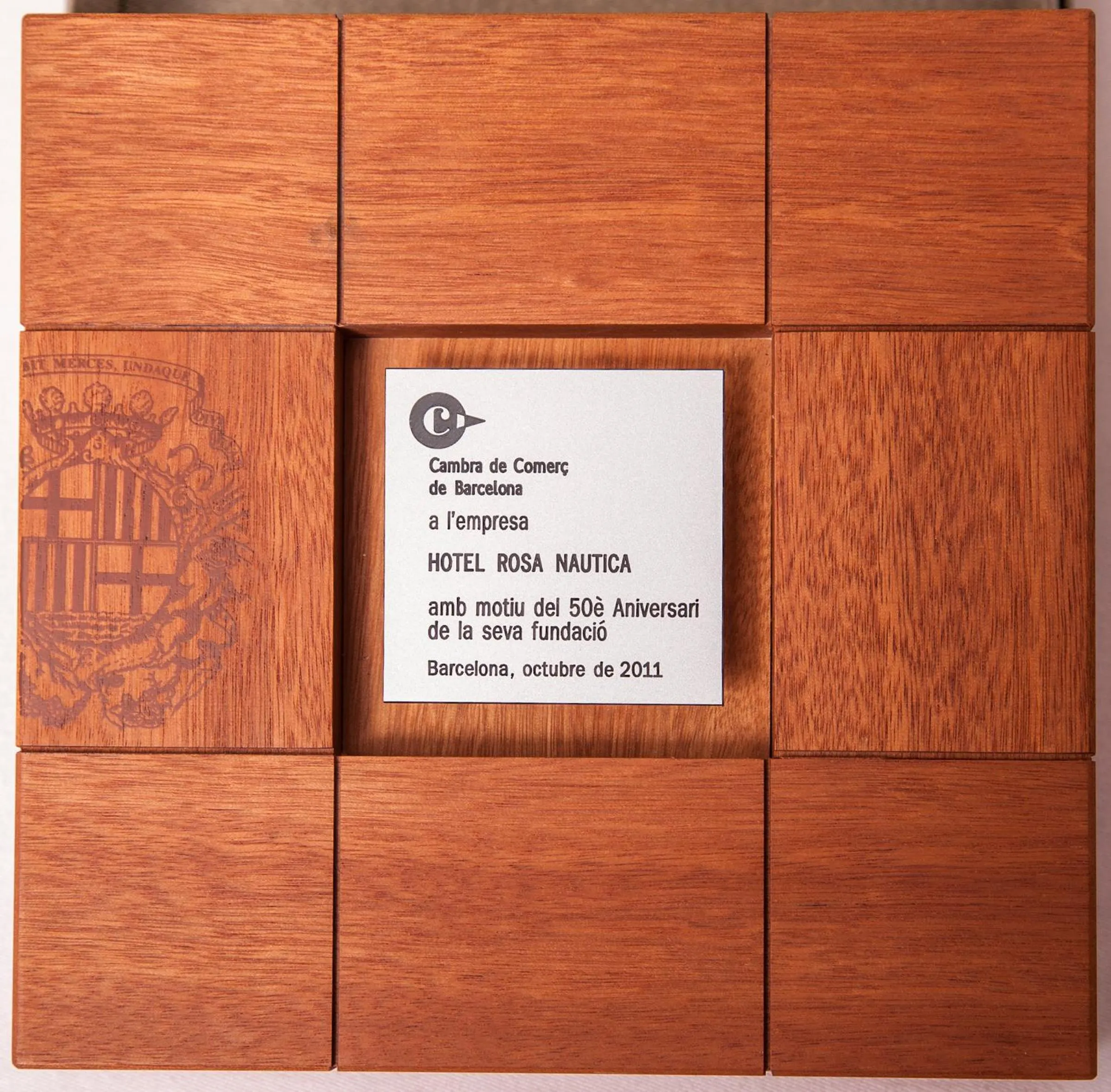 Decorative detail in Hotel Rosa Nàutica