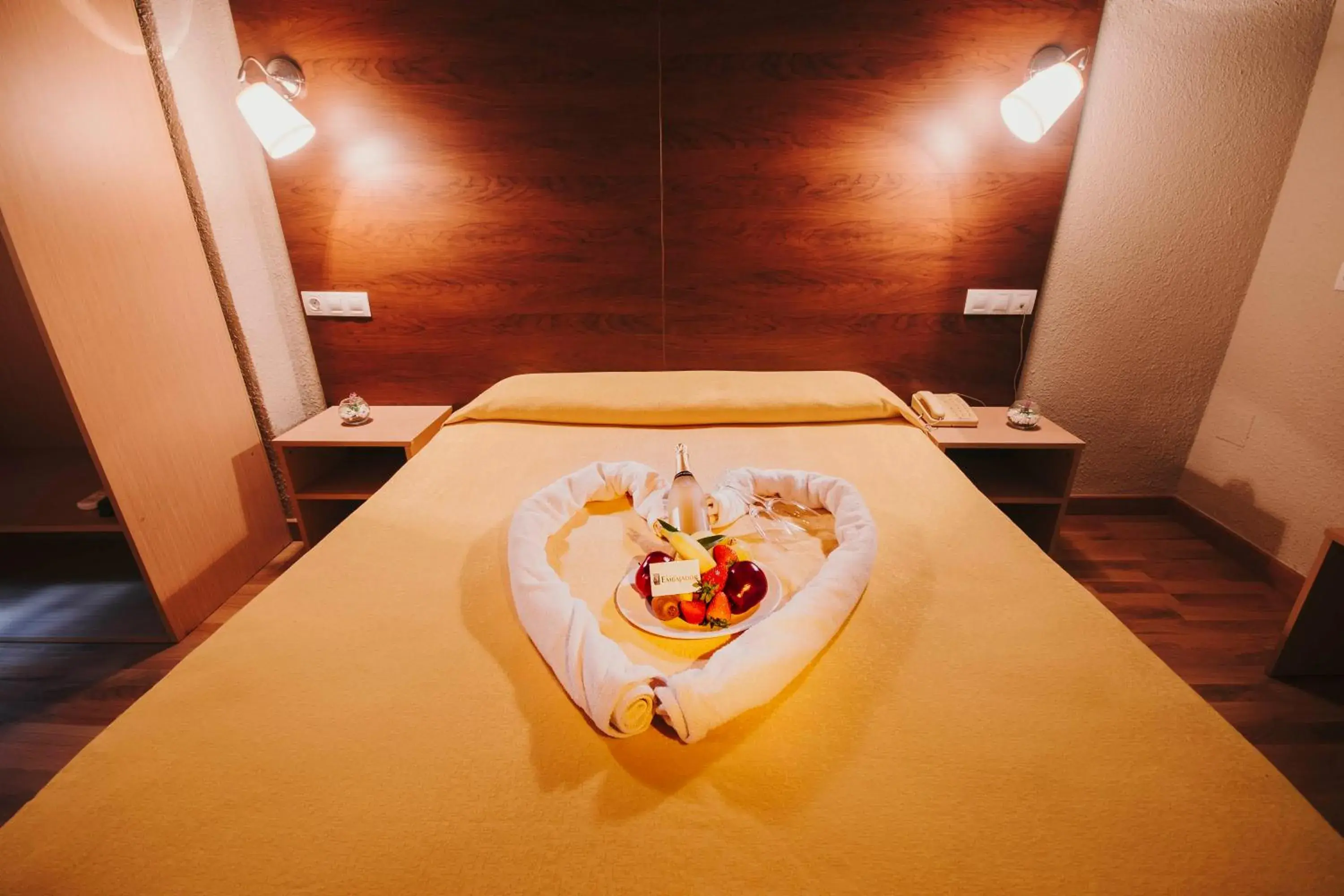 Bed in Hotel Embajador Bed in Hotel Embajador