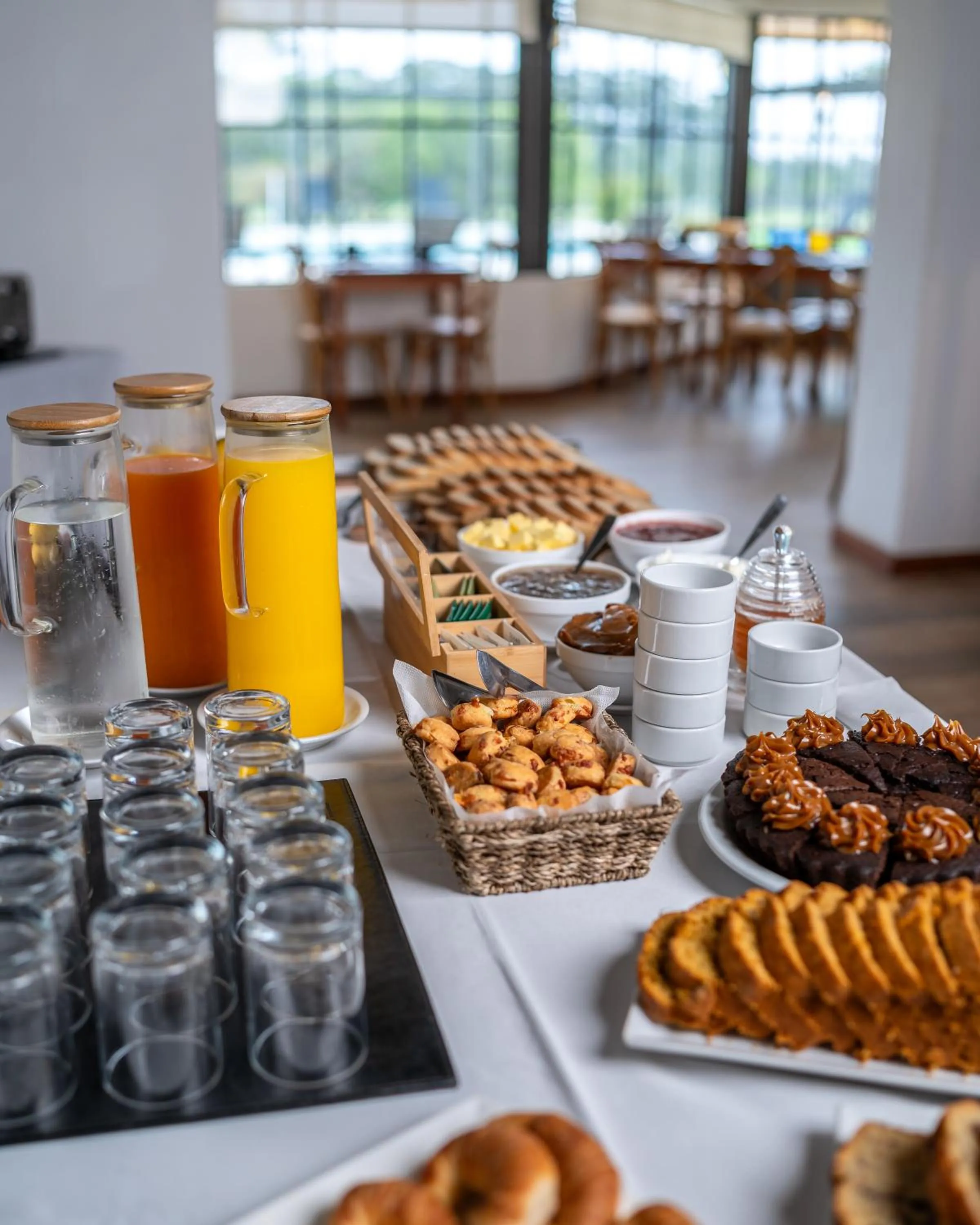 Buffet breakfast in Finca del Sacramento