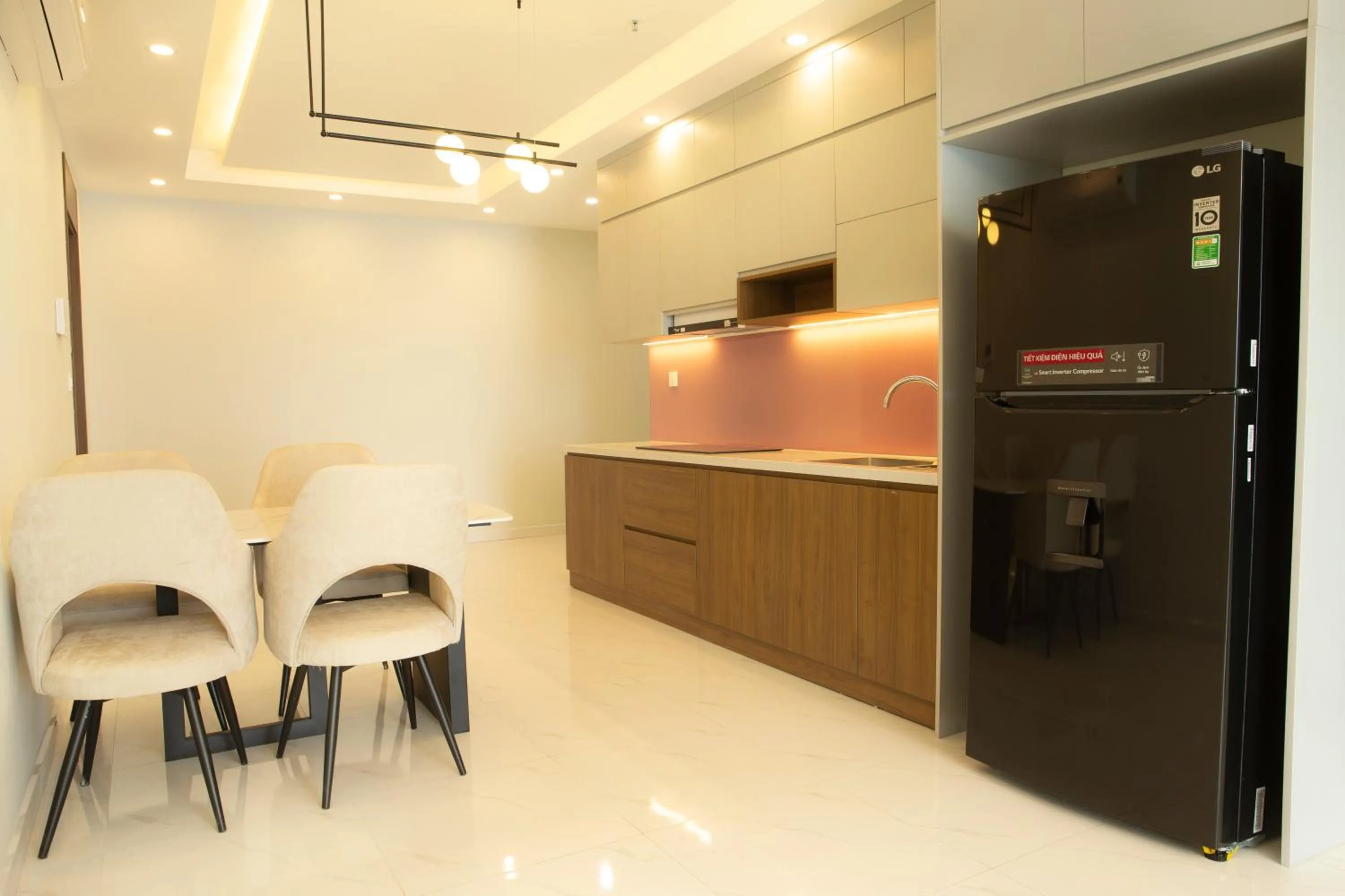 Kitchen or kitchenette in TSQ STAY Hotel Apartment