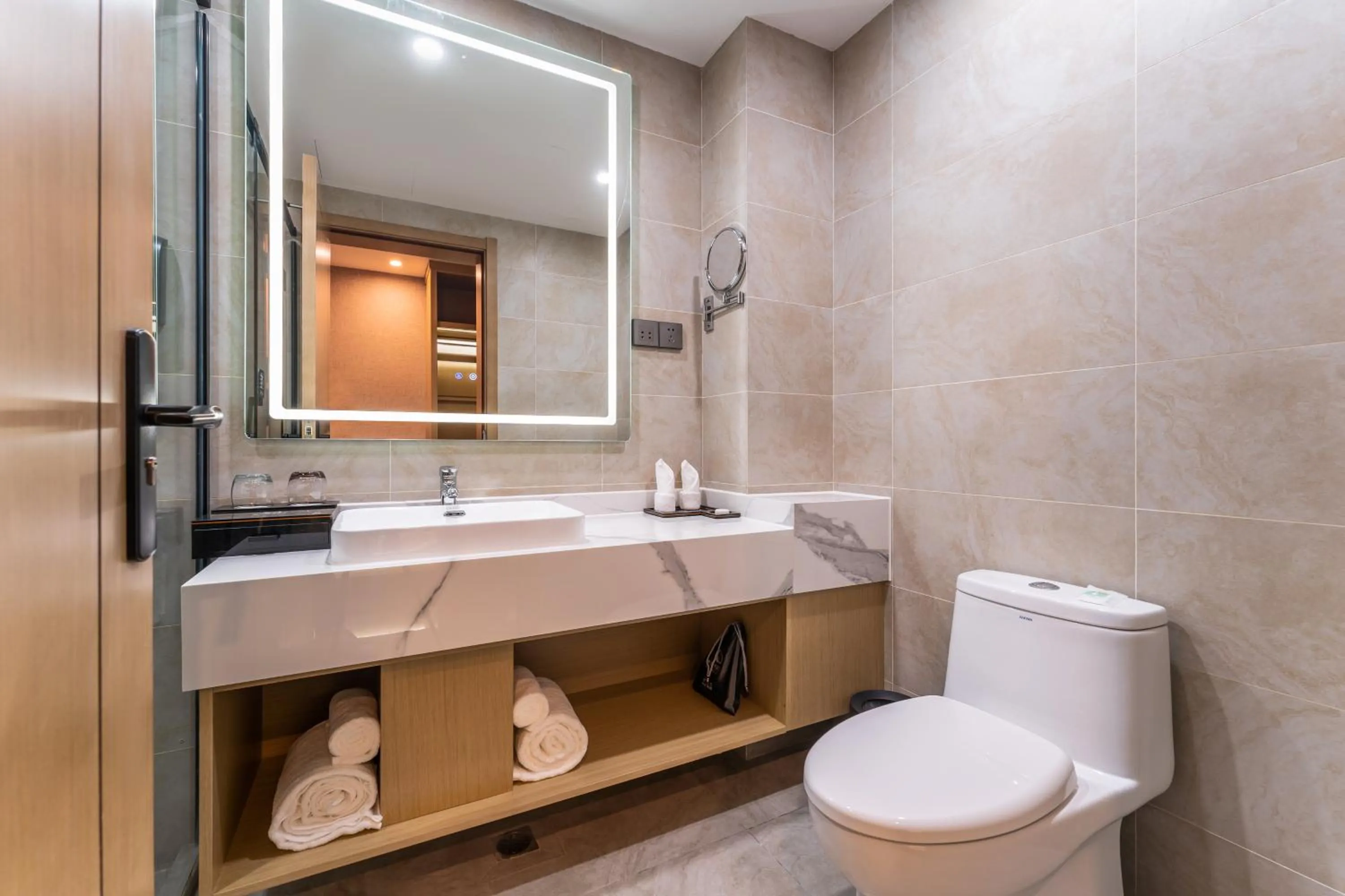 Shower in Joy Fall Hotel