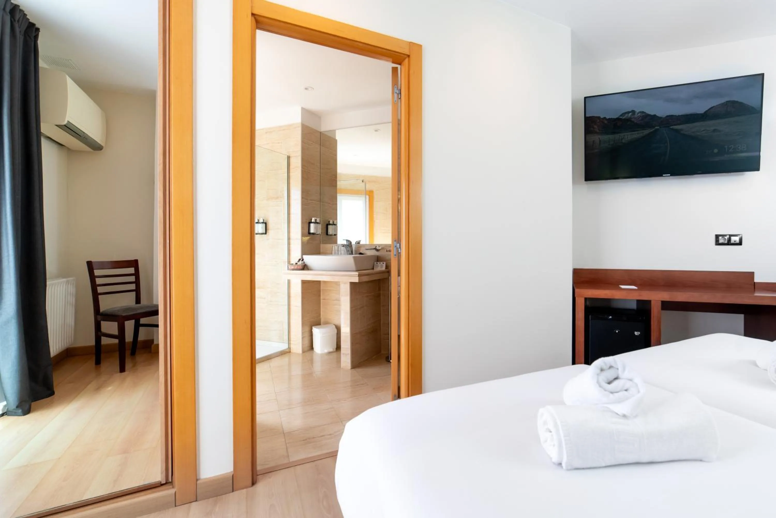 Bed in Hotel Playa Langosteira by Adeloló