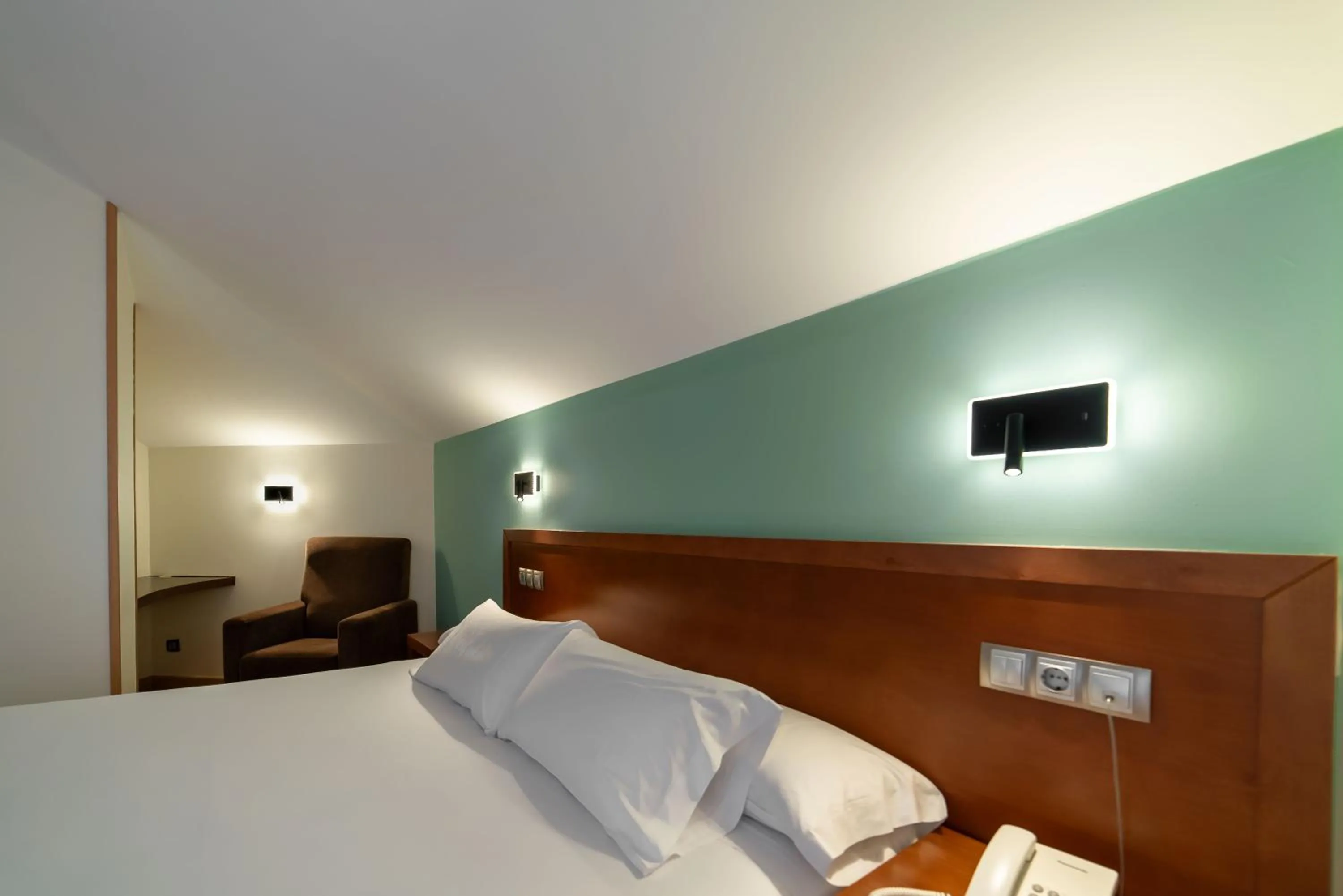 Bed in Hotel Playa Langosteira by Adeloló