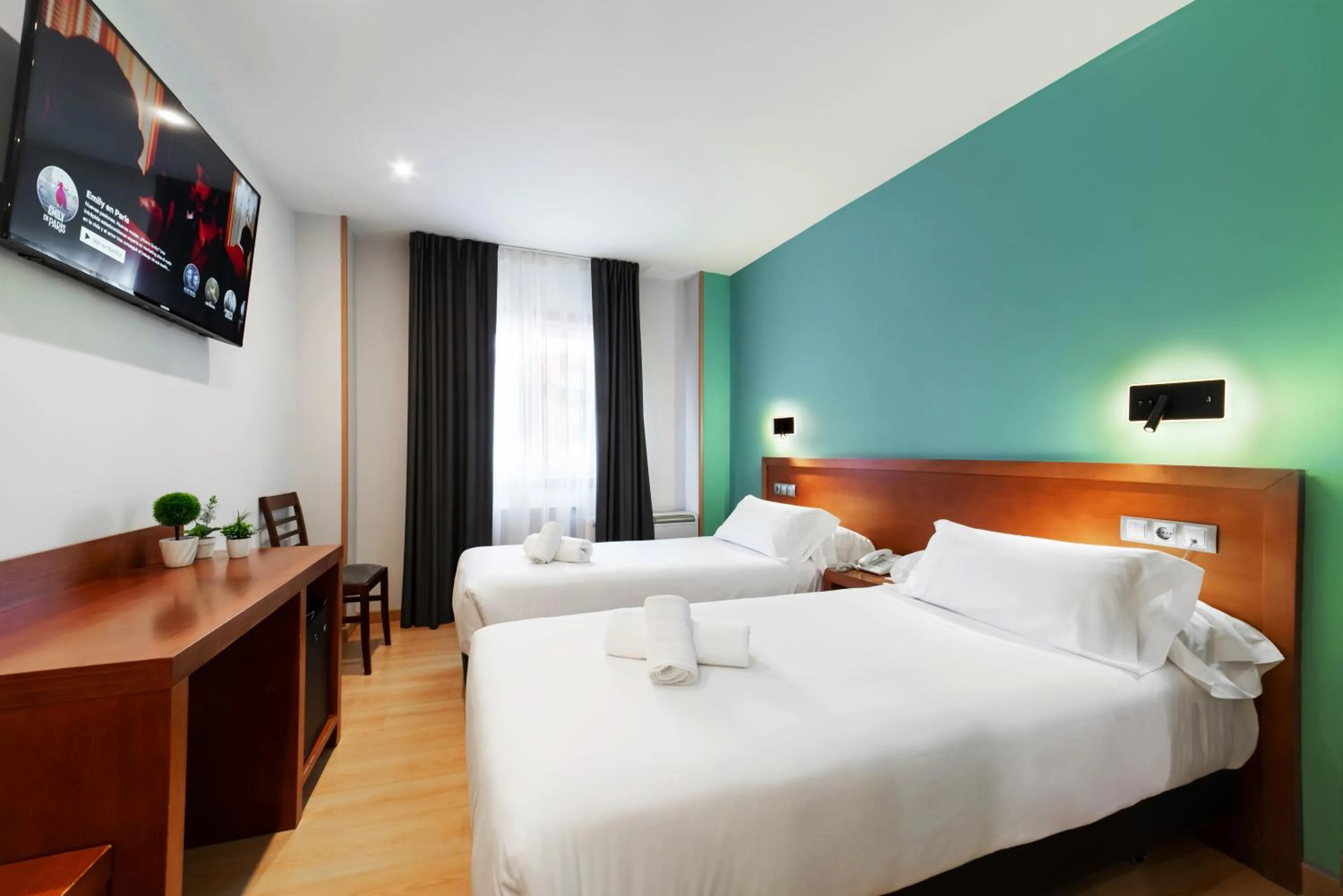 Bed in Hotel Playa Langosteira by Adeloló