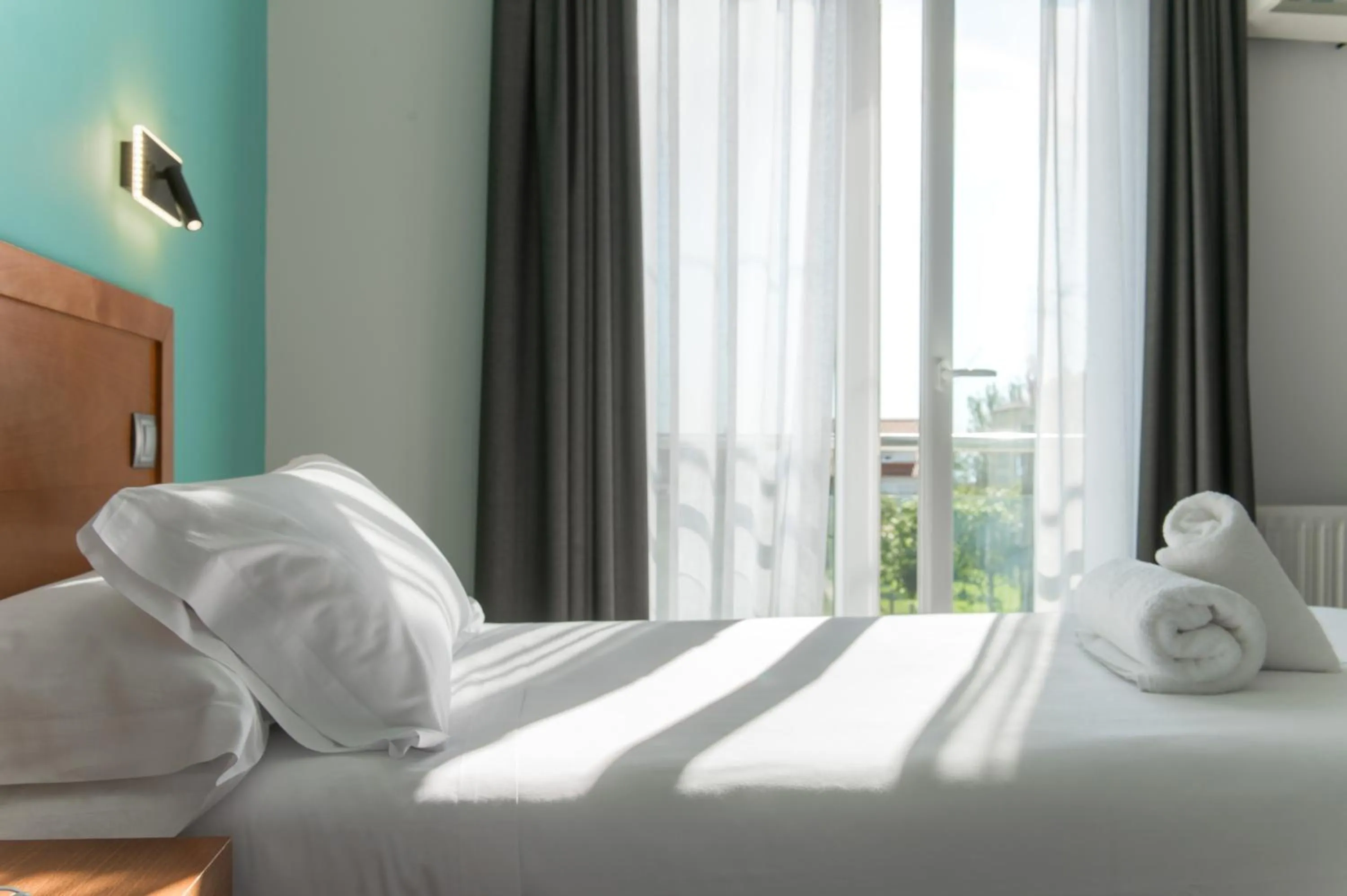 Bed in Hotel Playa Langosteira by Adeloló