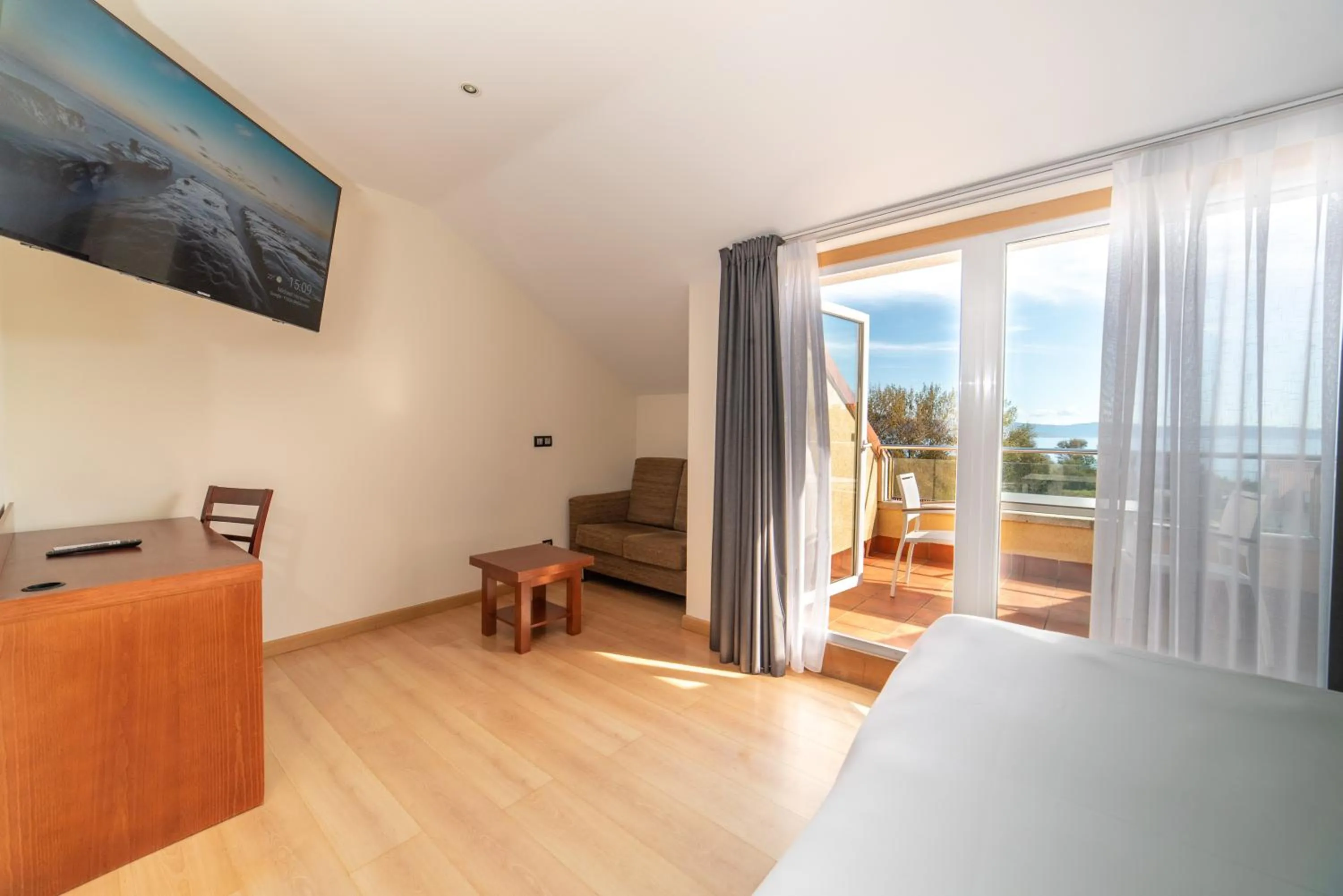 Bed in Hotel Playa Langosteira by Adeloló