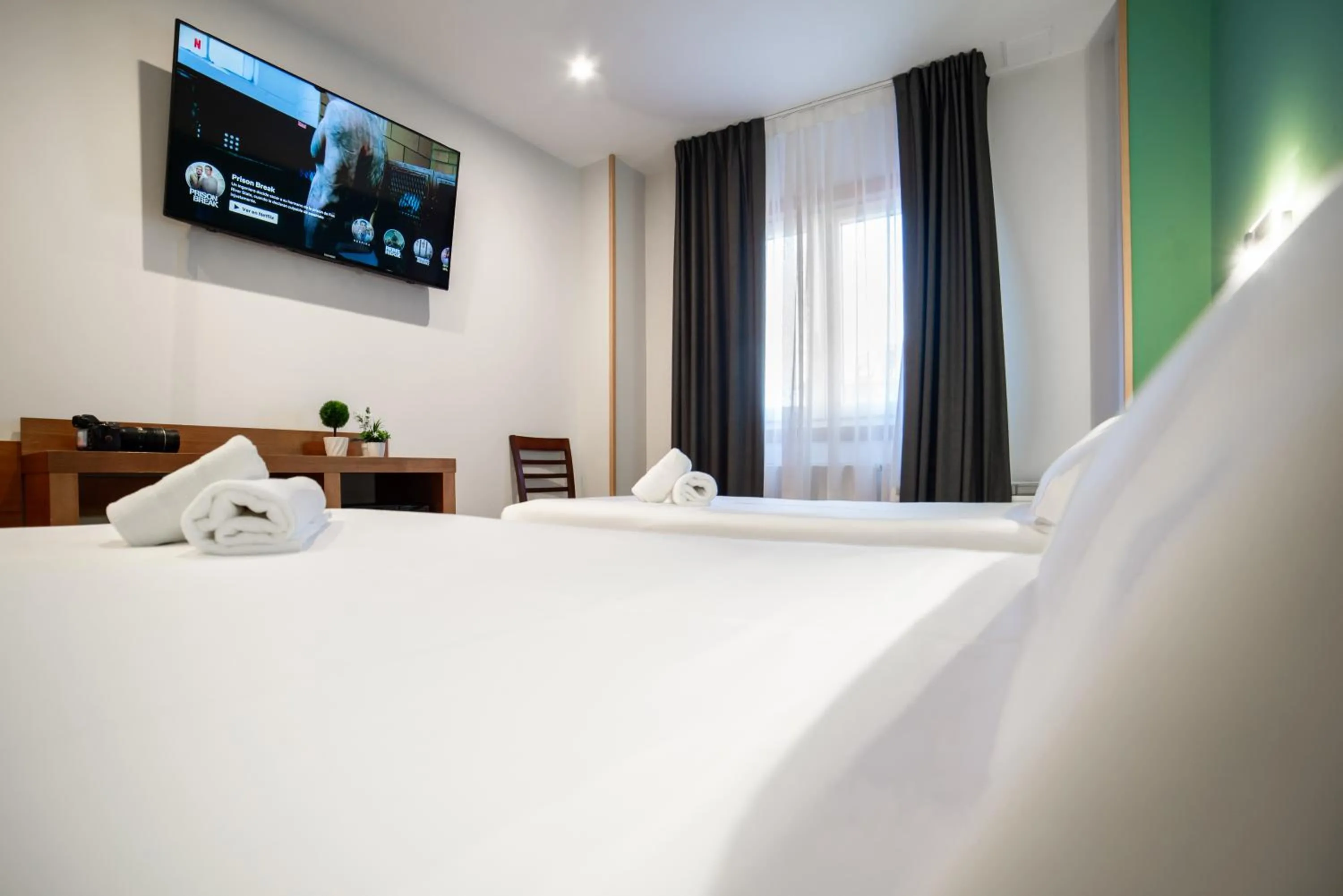 Bed in Hotel Playa Langosteira by Adeloló