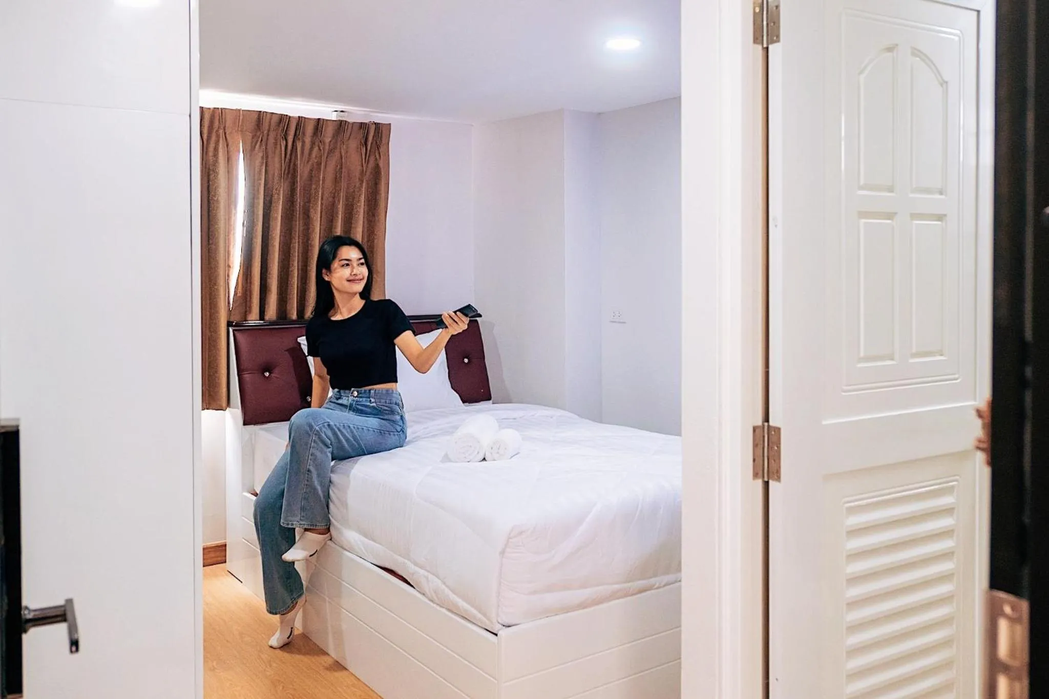 Bed in PT Grand Hotel