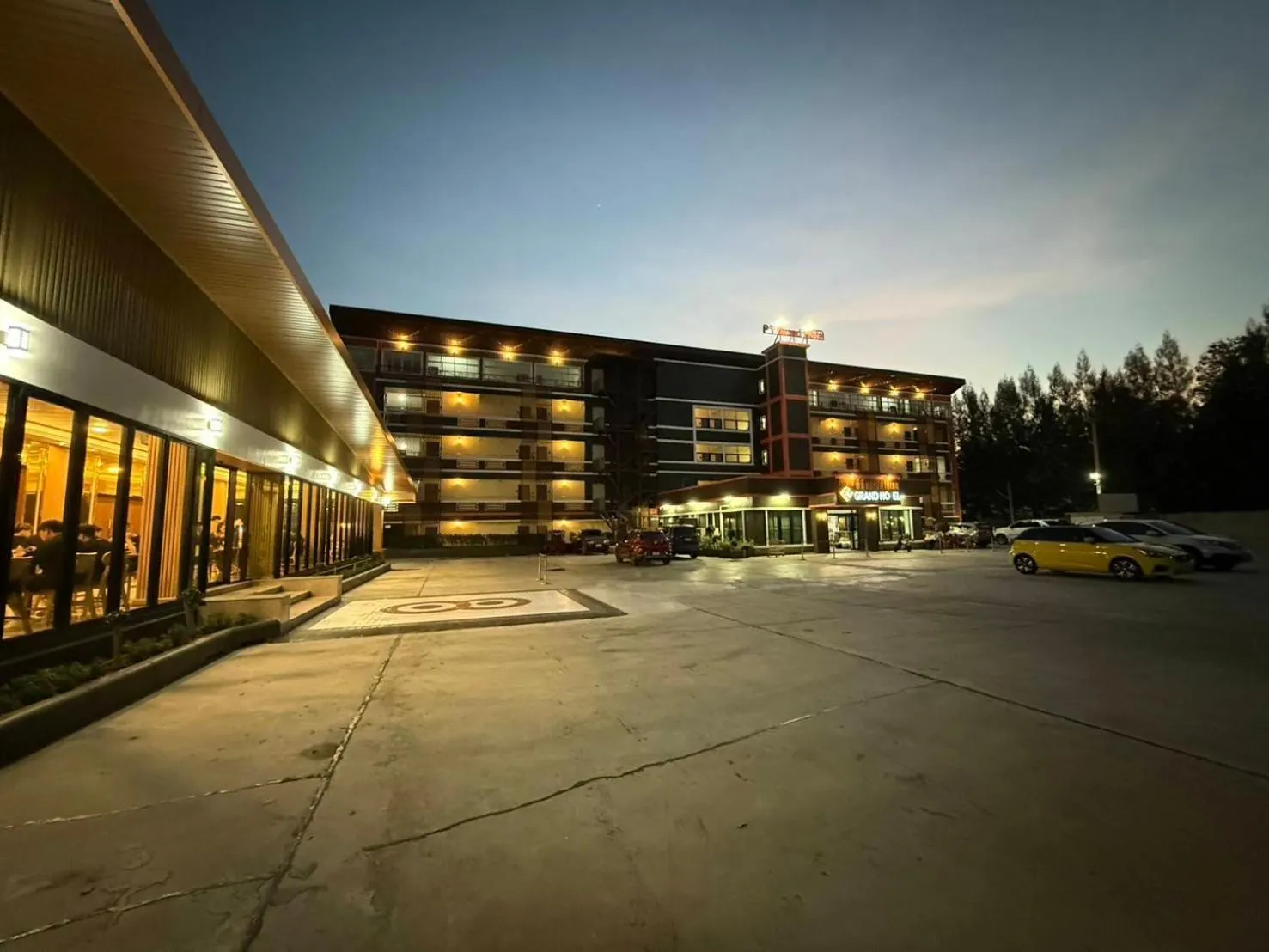 Property building in PT Grand Hotel