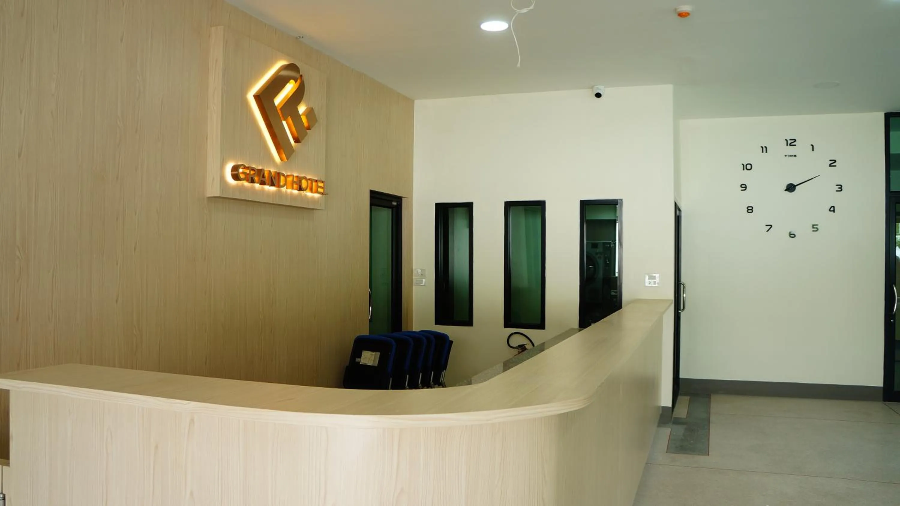 Lobby or reception in PT Grand Hotel