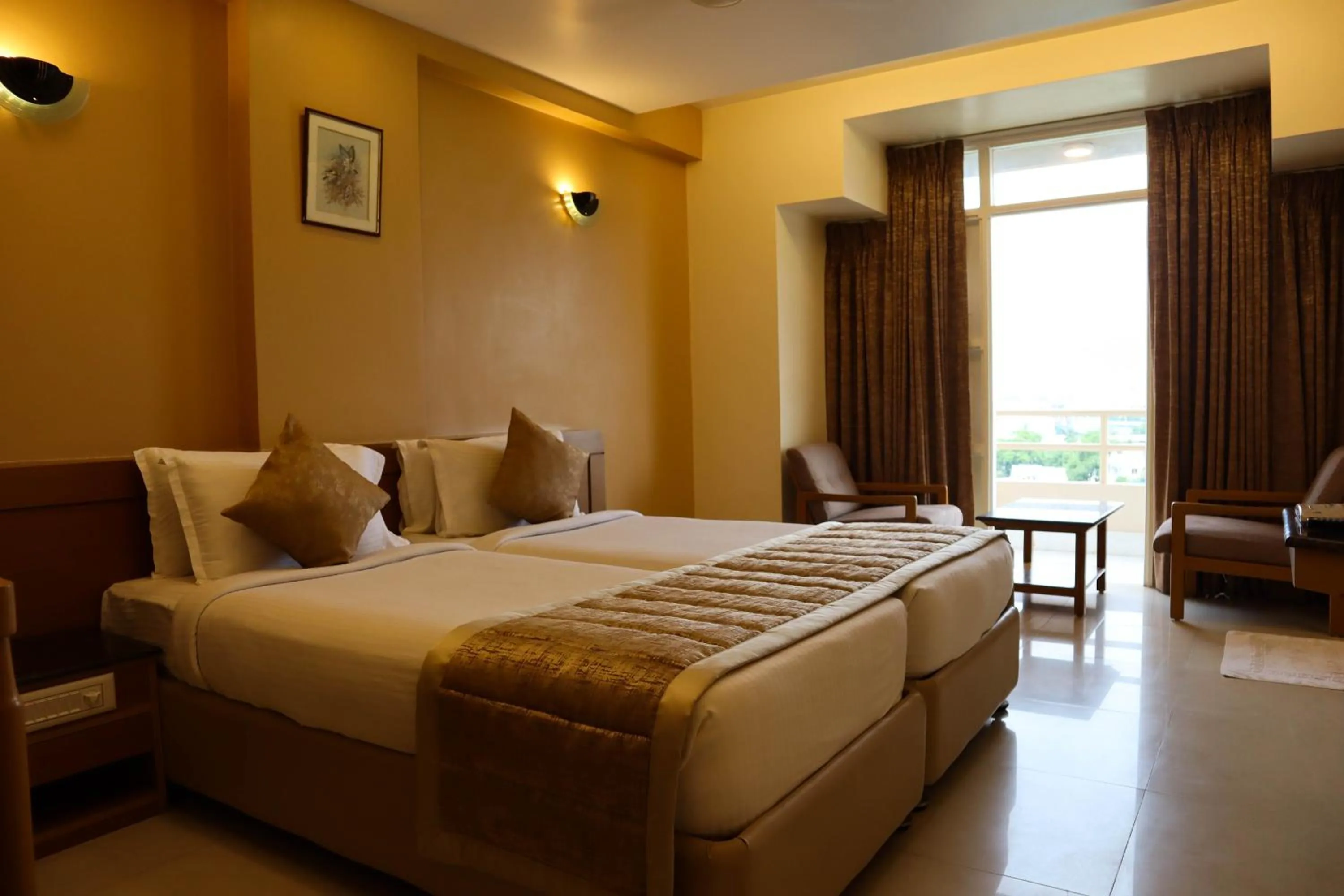 Bed in HOTEL SALEM CASTLE