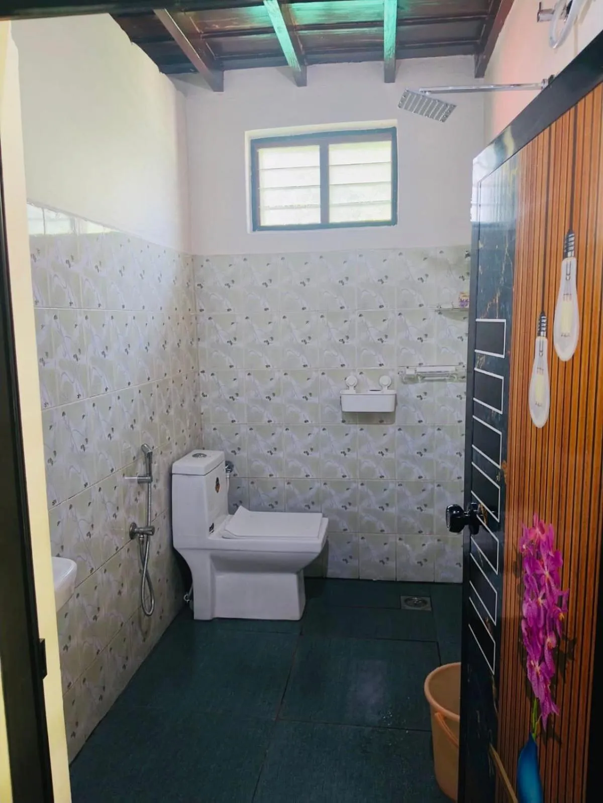 Shower in Ocean View Beach Villa Varkala by VOYE HOMES