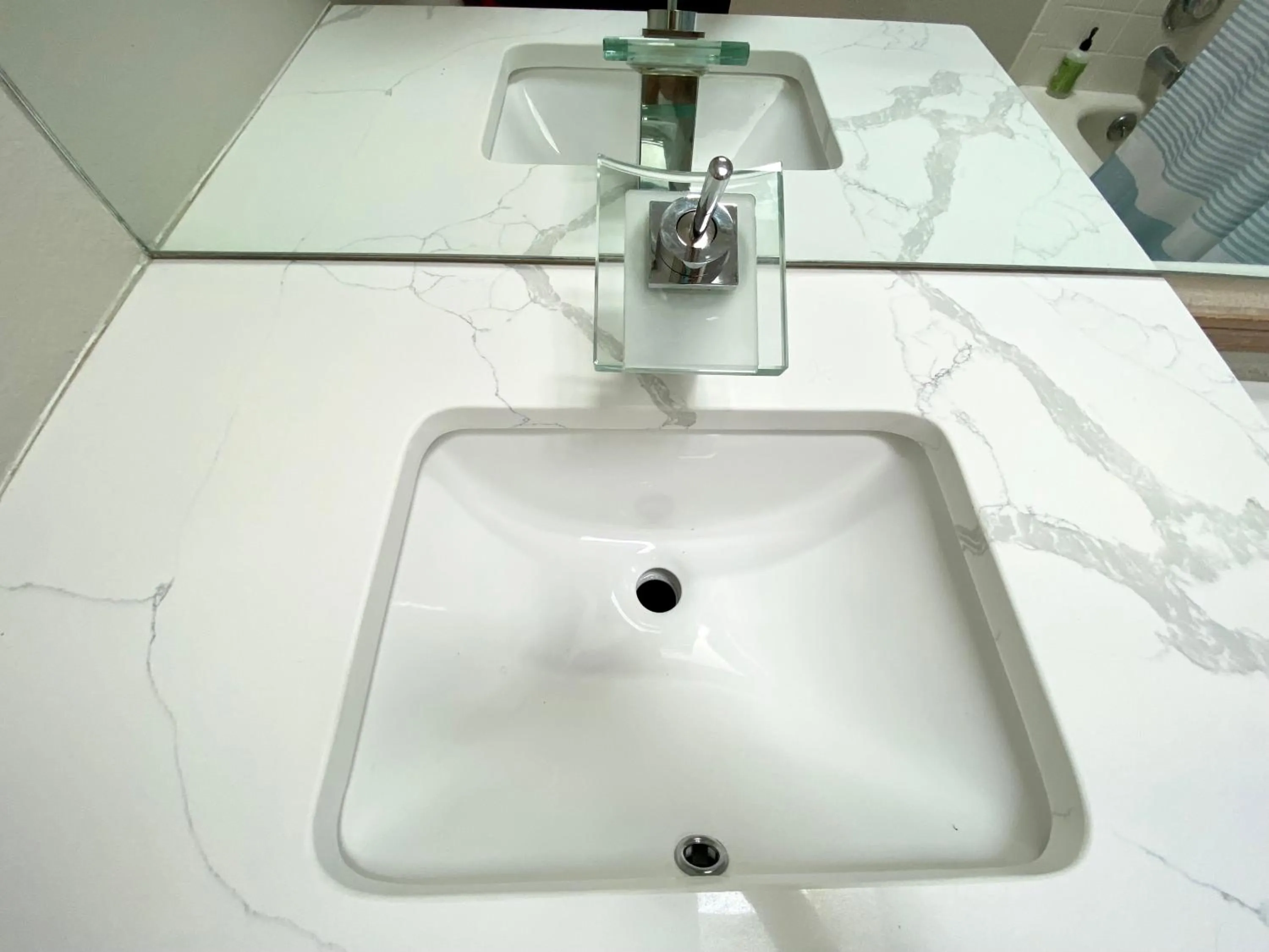 Bathroom in 3br home 2br unit close to USAFA with fireplace