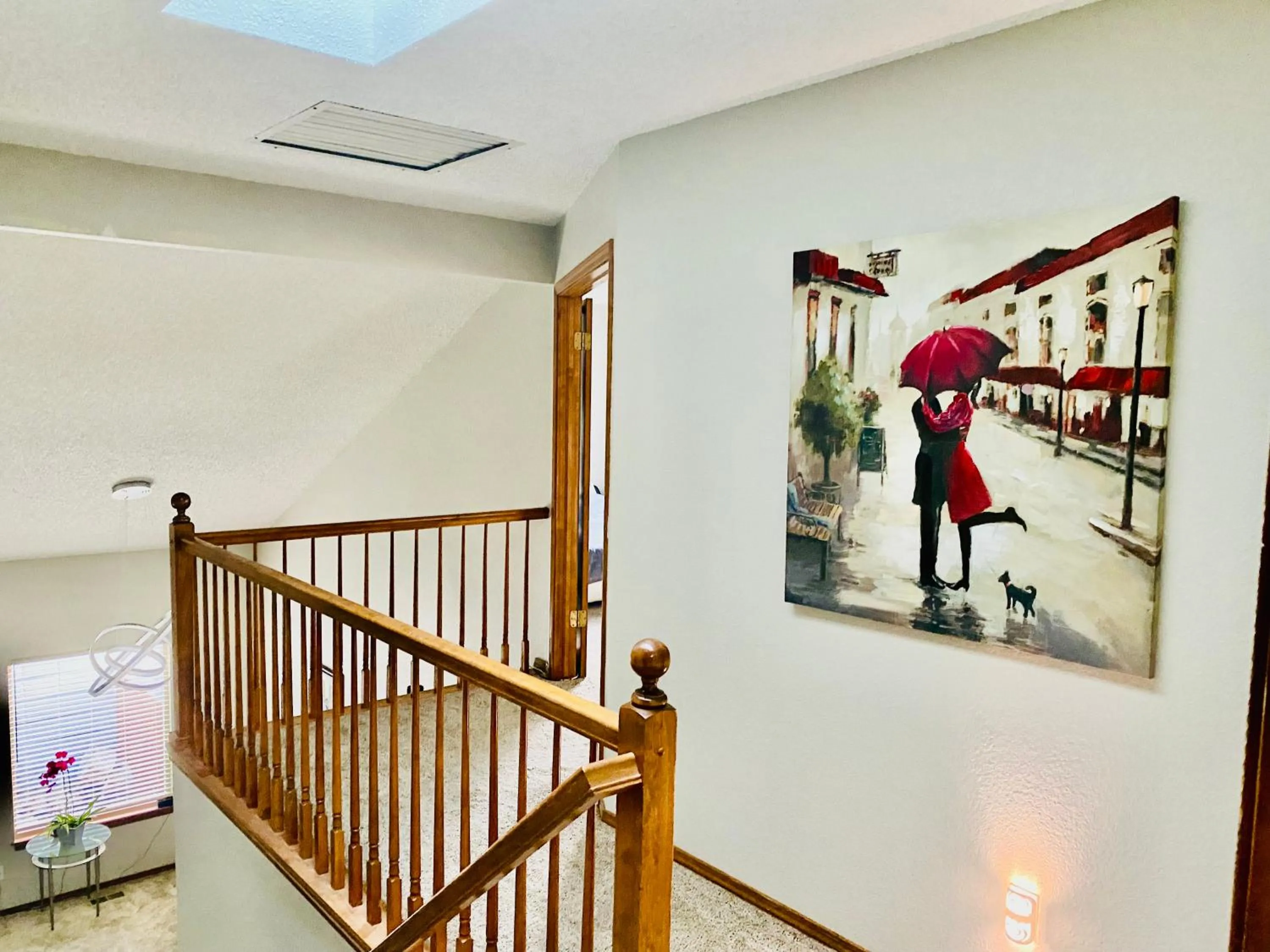 Decorative detail in 3br home 2br unit close to USAFA with fireplace