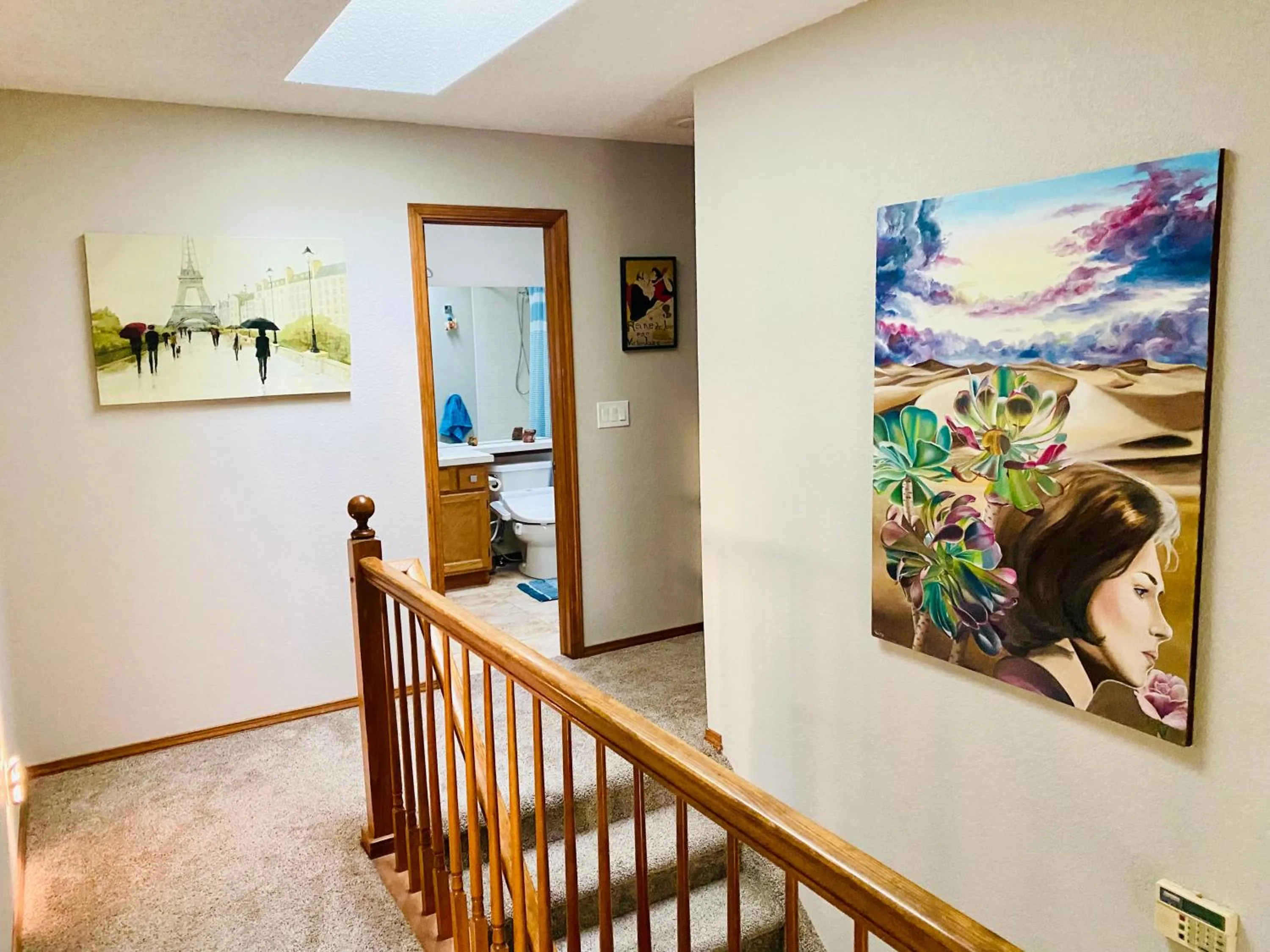 Decorative detail in 3br home 2br unit close to USAFA with fireplace