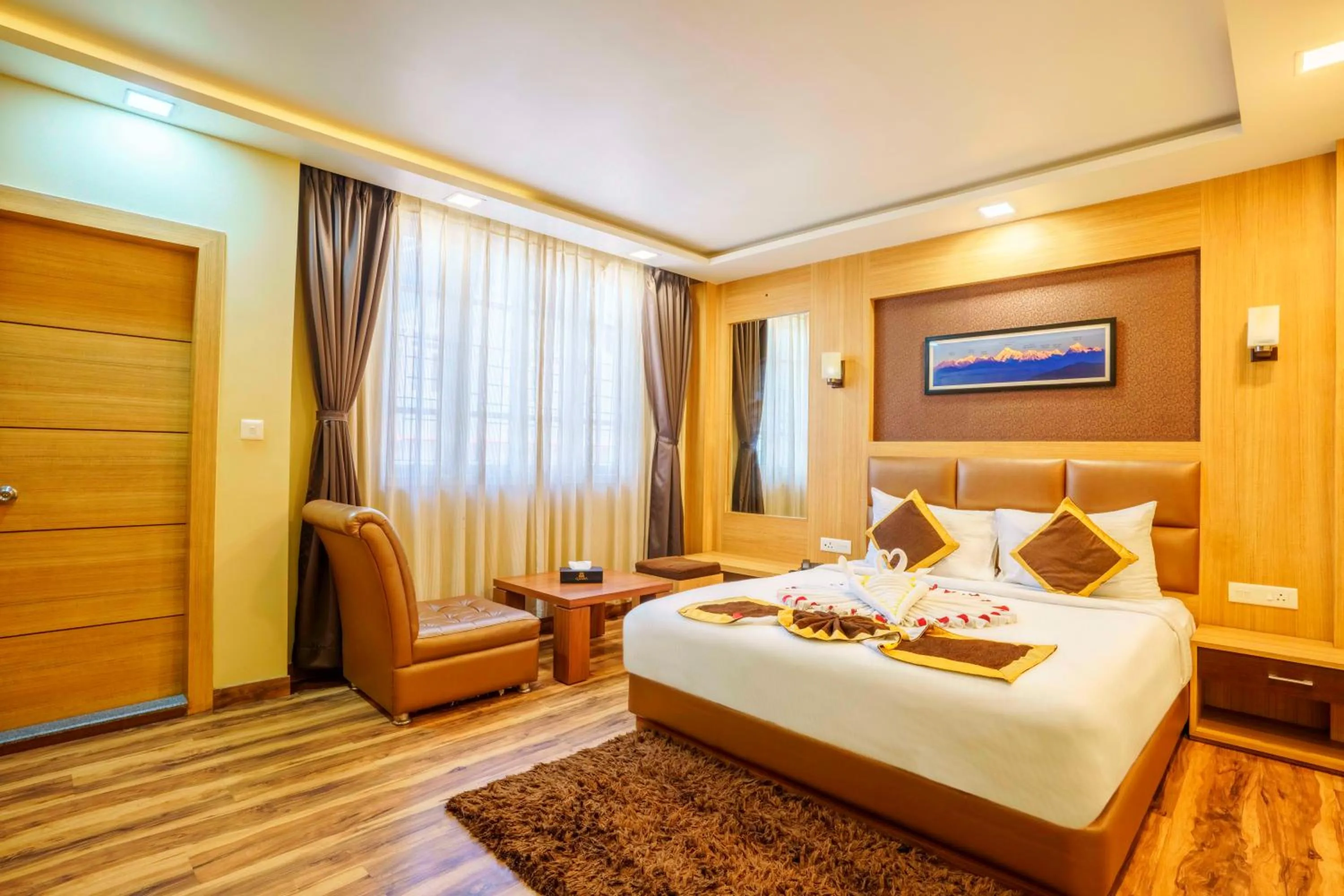 Bedroom in Q SAINA THE COSMOS