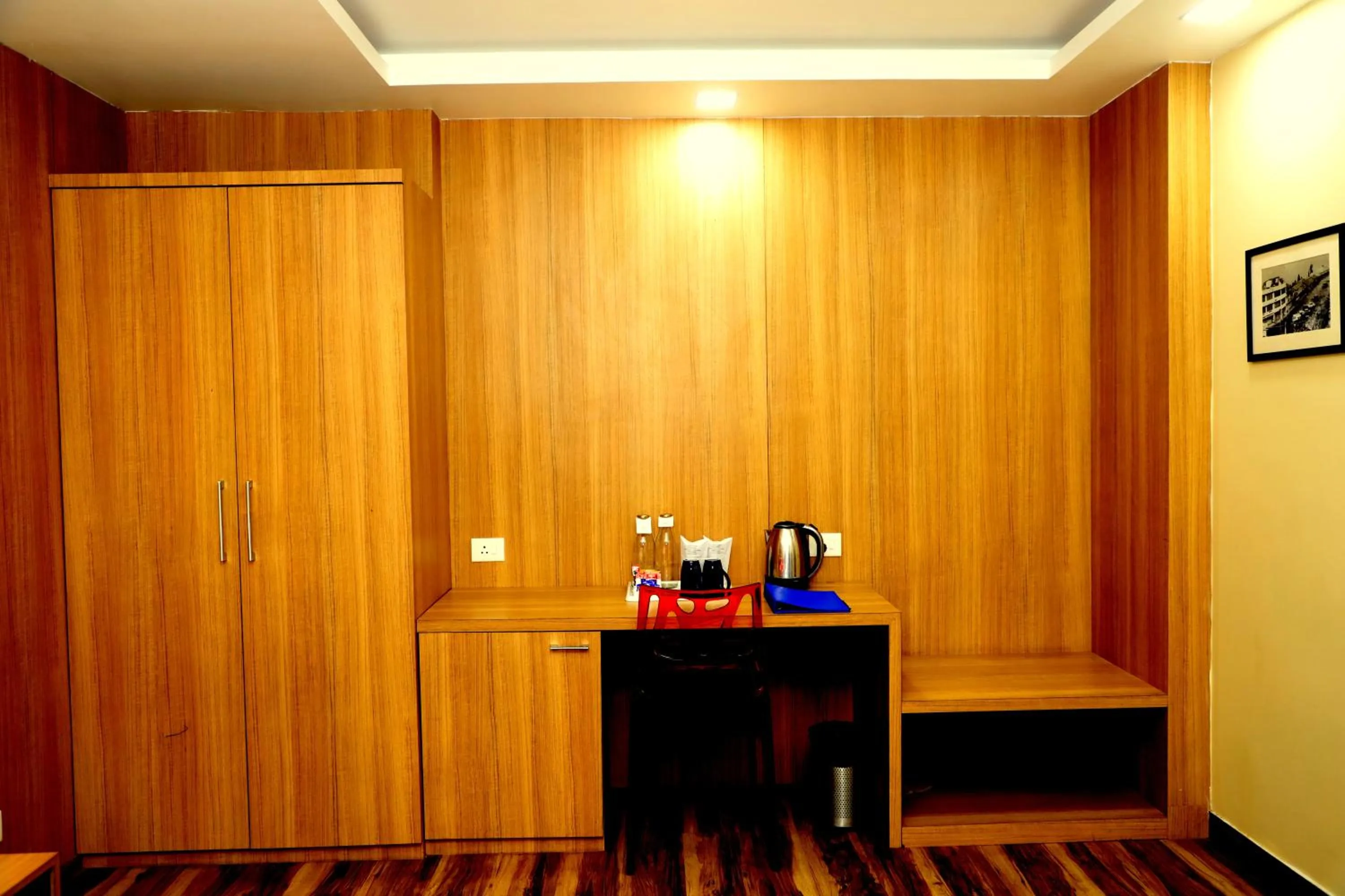 Coffee/tea facilities in Q SAINA THE COSMOS