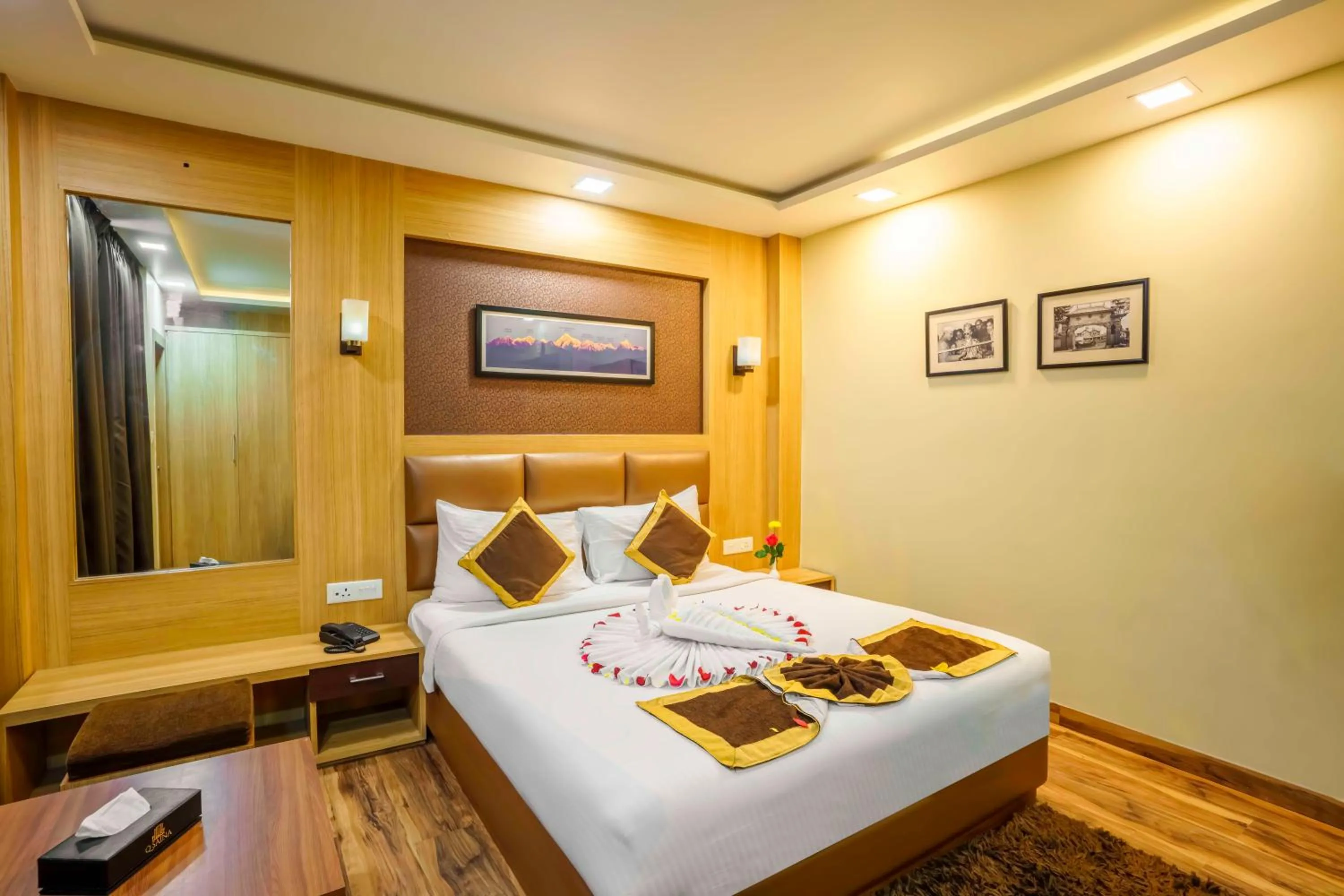 Bedroom in Q SAINA THE COSMOS