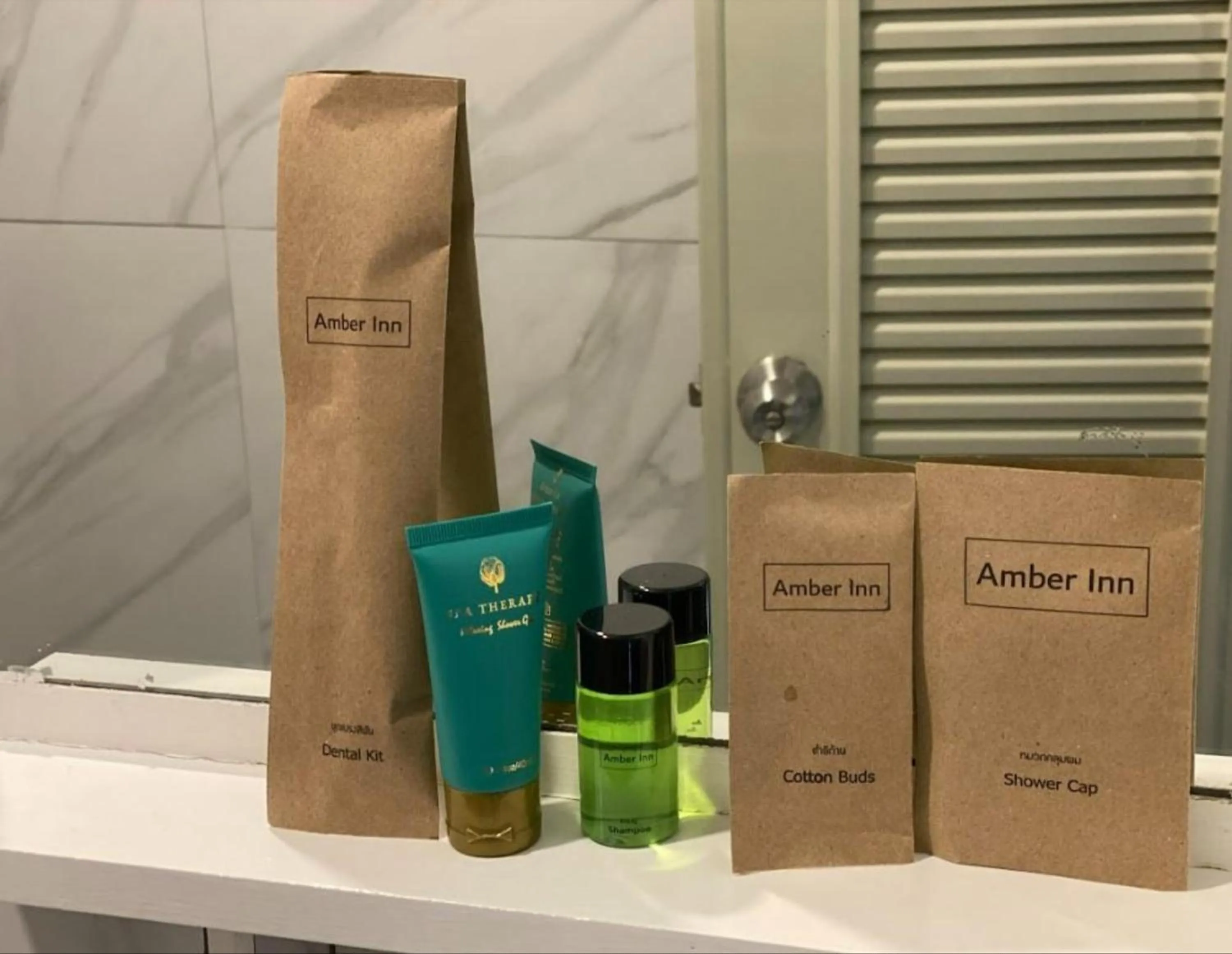 Bathroom in Amber Inn