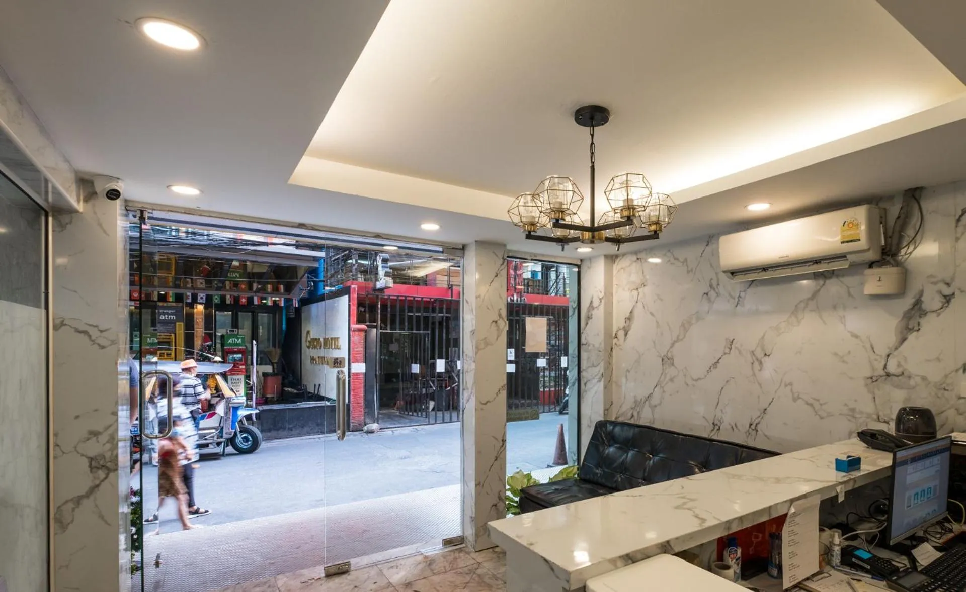 Lobby or reception in Amber Inn