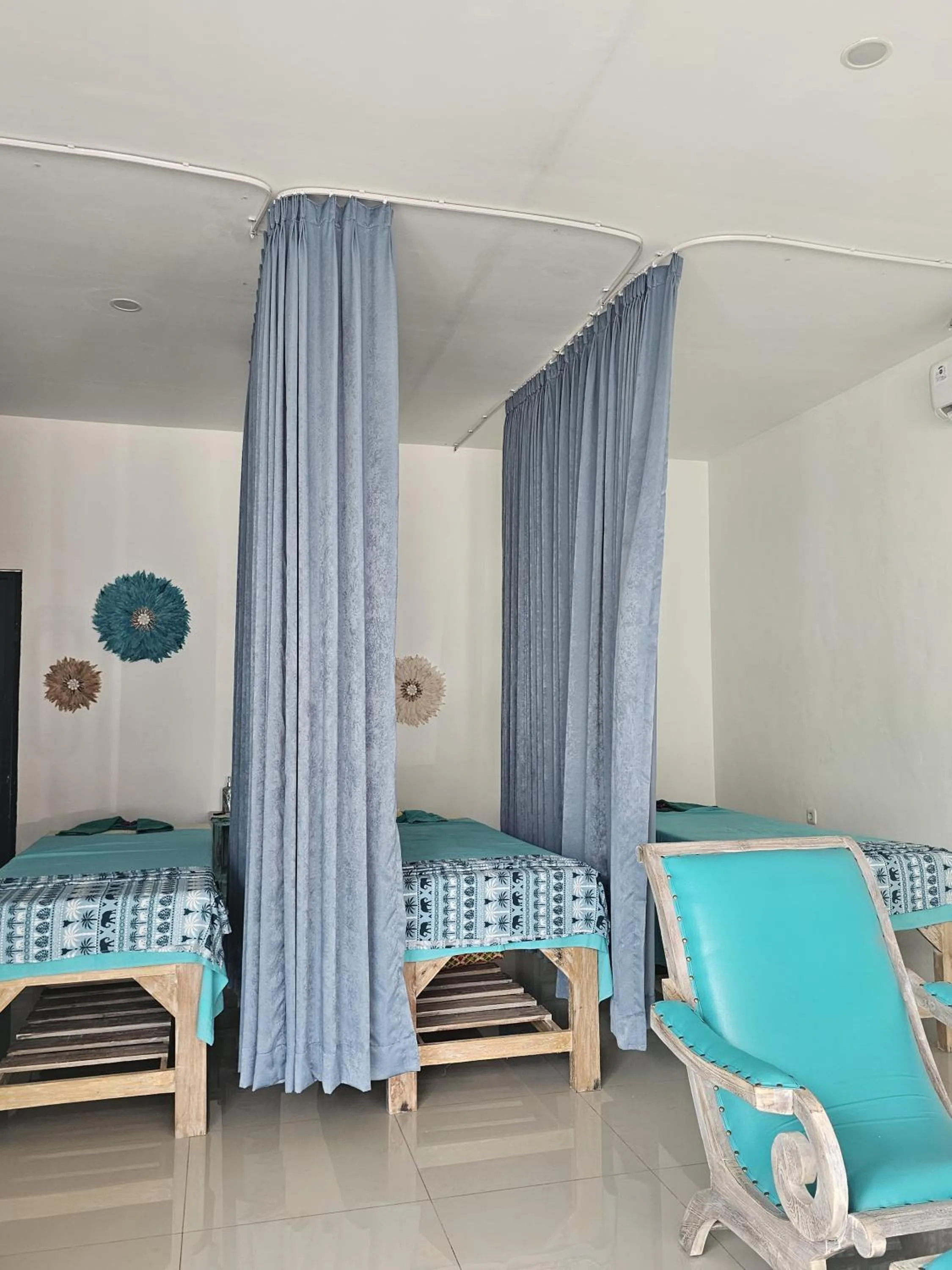 Bed in THE LAVIANA HOTEL