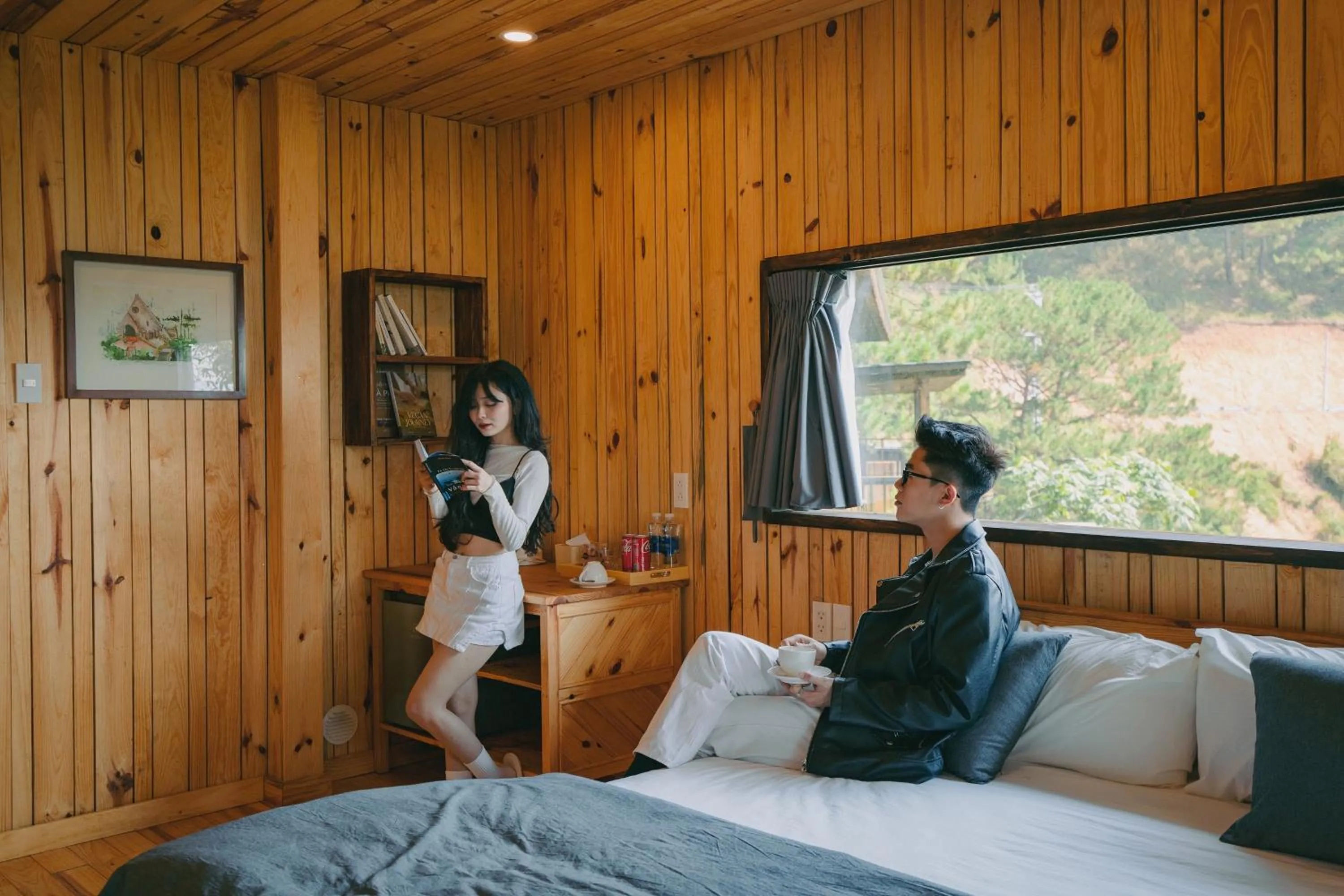 Bed in Lavender Dalat Hotel and Resorts