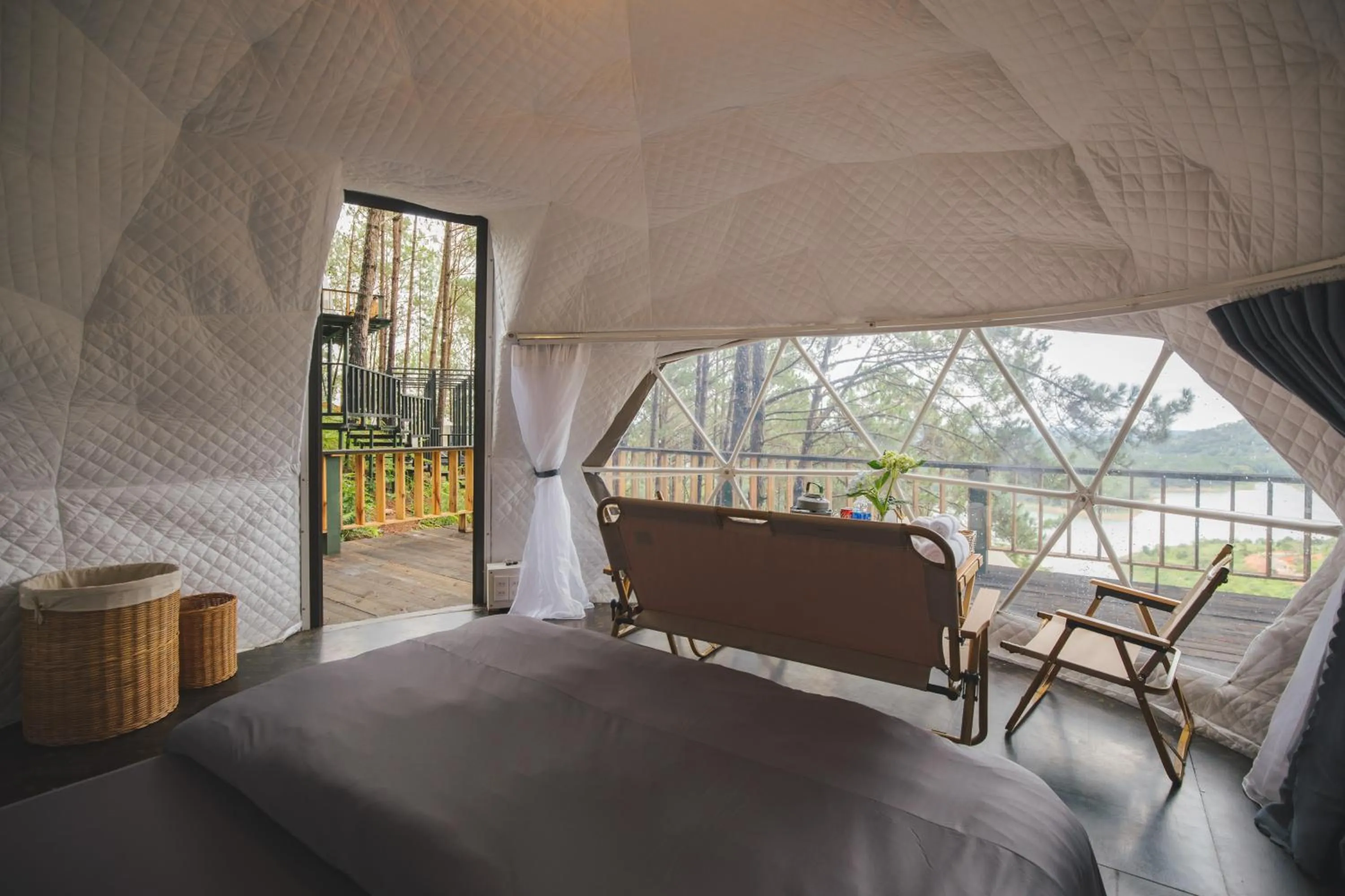 Bed in Lavender Dalat Hotel and Resorts