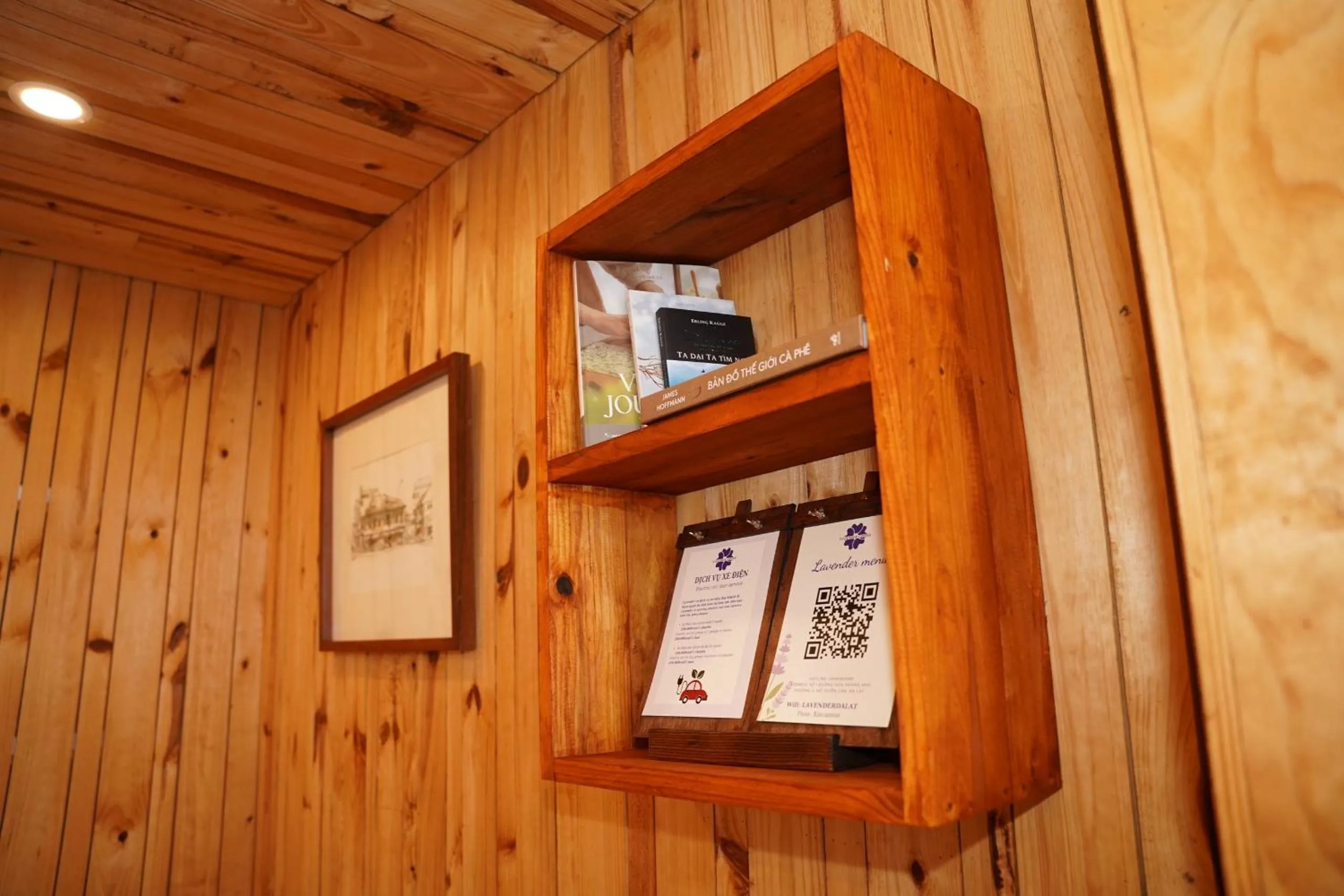 Decorative detail in Lavender Dalat Hotel and Resorts