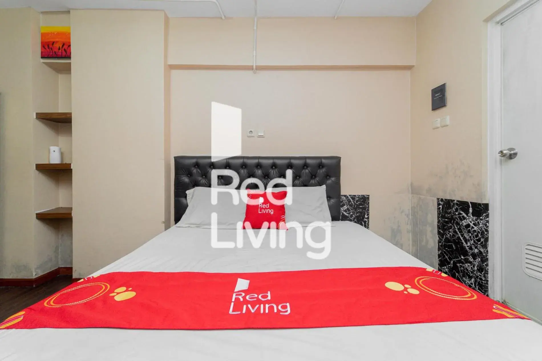 Bedroom, Bed in Apartemen Sentra Timur Residence - S&A Zada Property Tower Orange Bedroom, Bed in Apartemen Sentra Timur Residence - S&A Zada Property Tower Orange