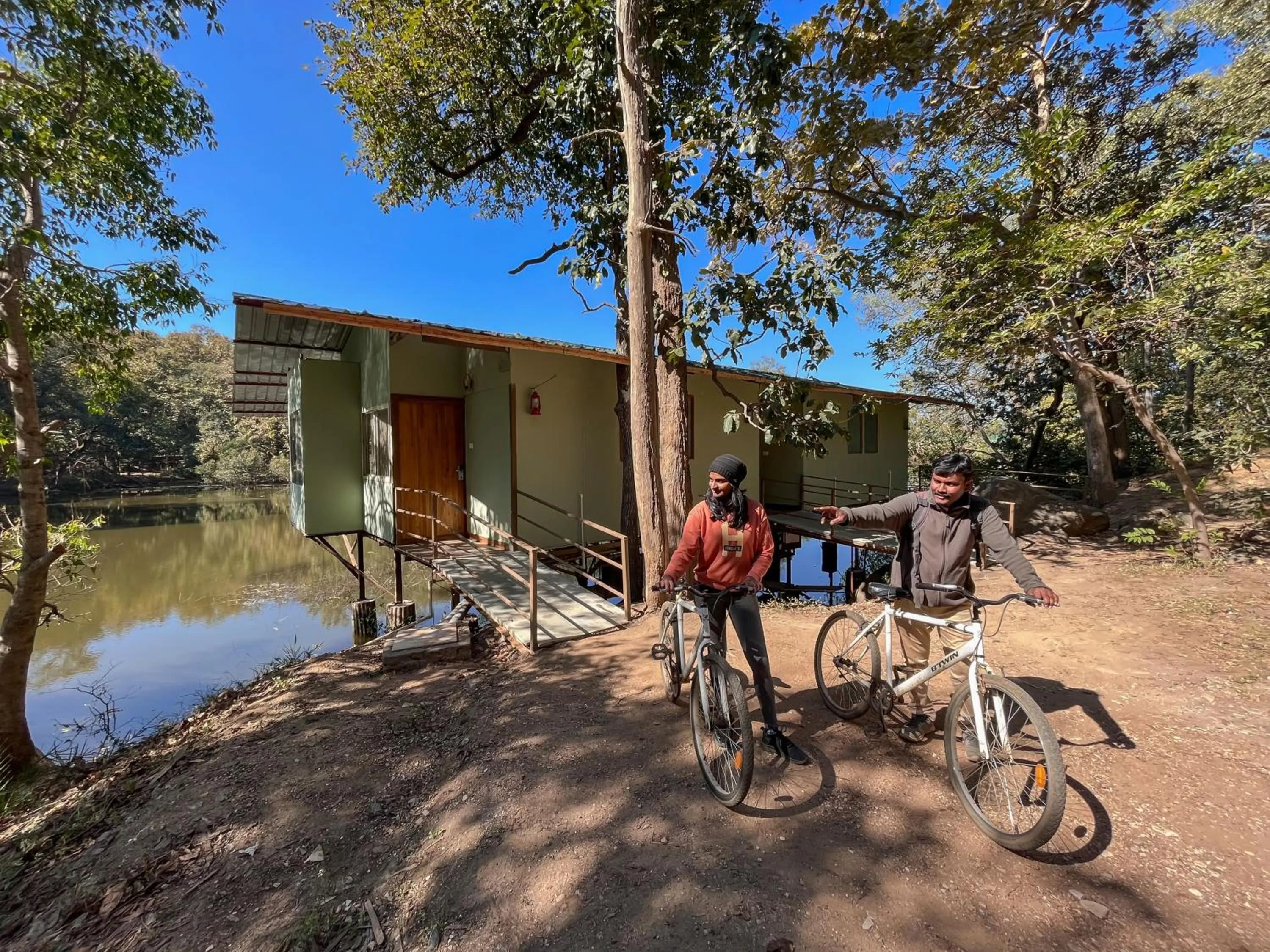 Cycling in Rukhad Jungle Camp - Pench