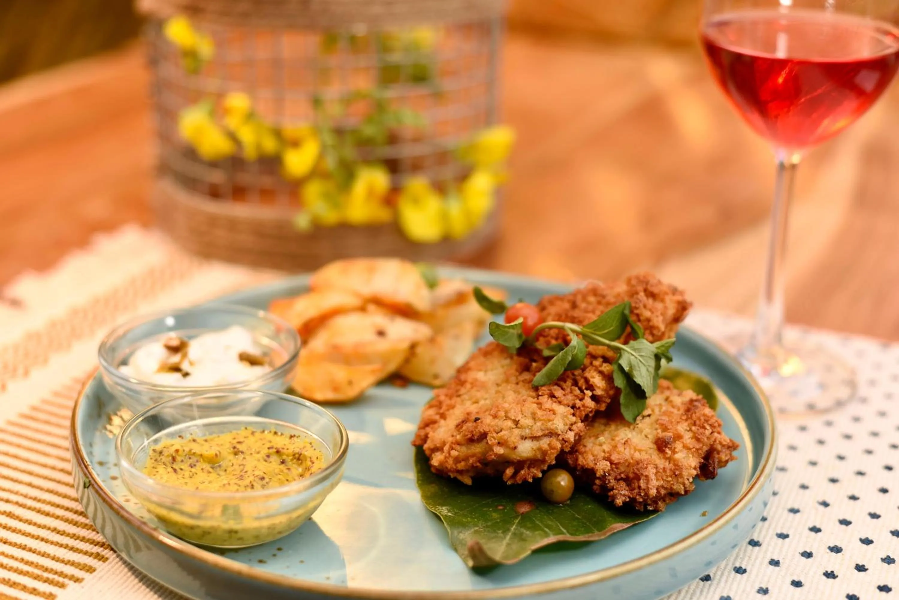 Food in Rukhad Jungle Camp - Pench