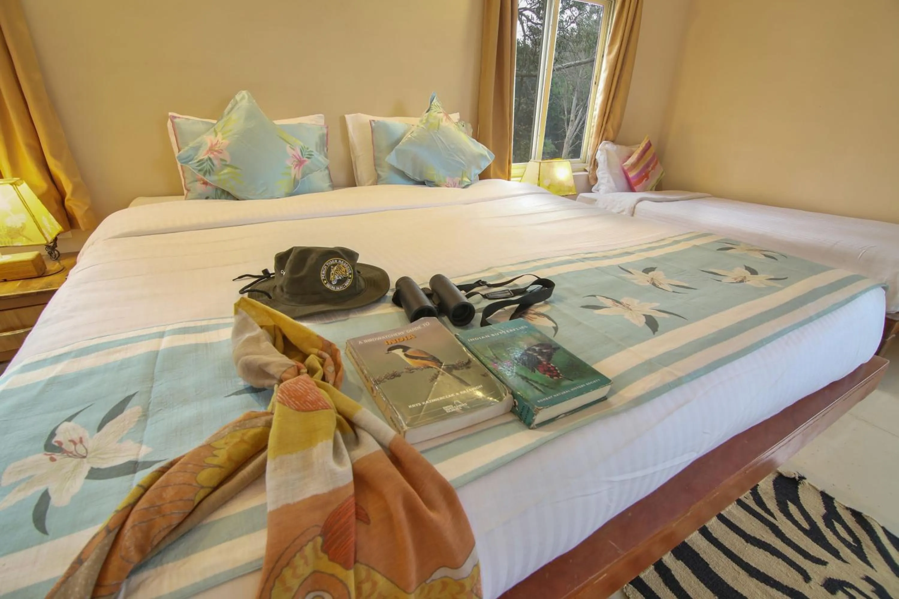 Bed in Rukhad Jungle Camp - Pench