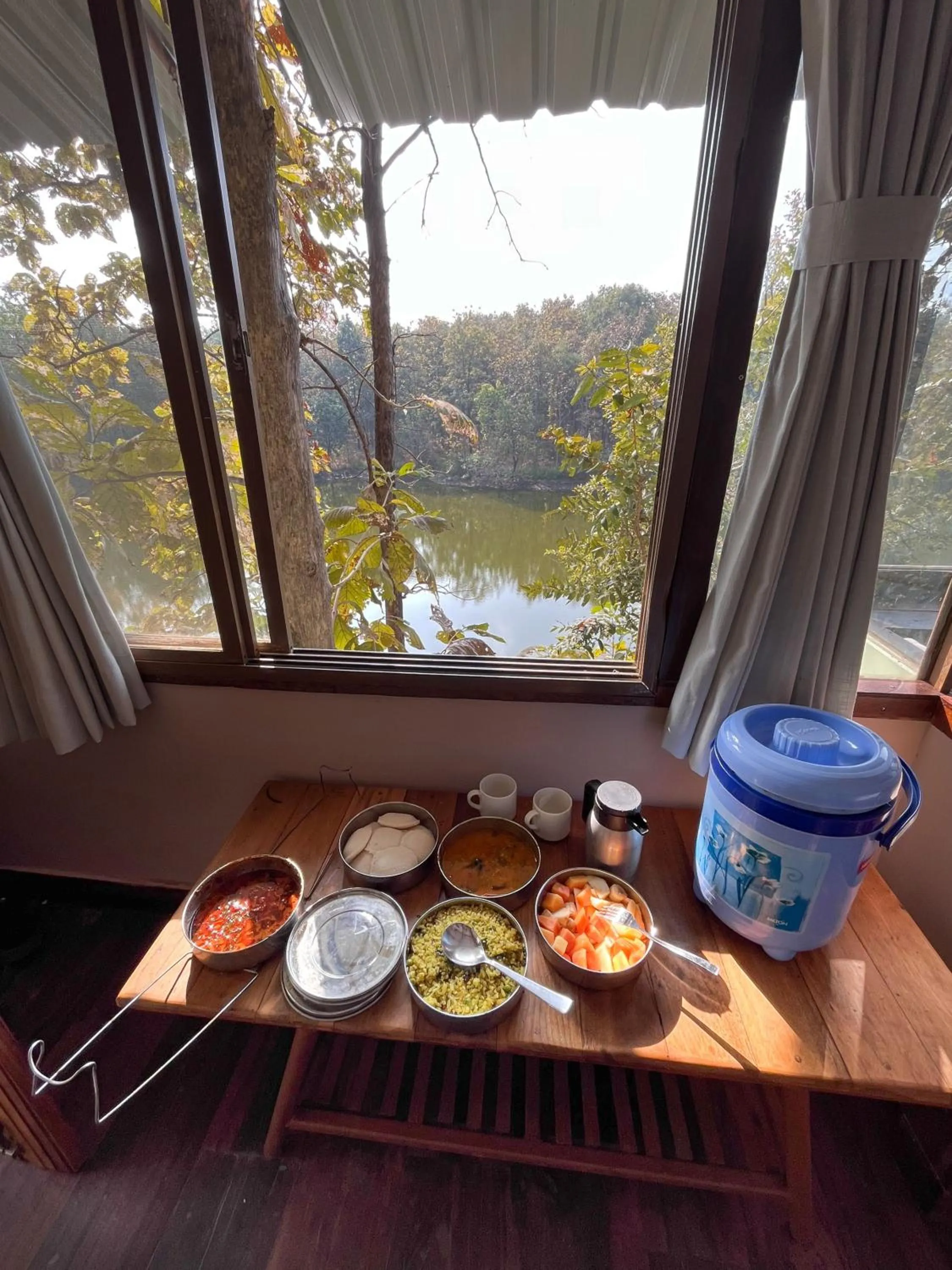 Food in Rukhad Jungle Camp - Pench