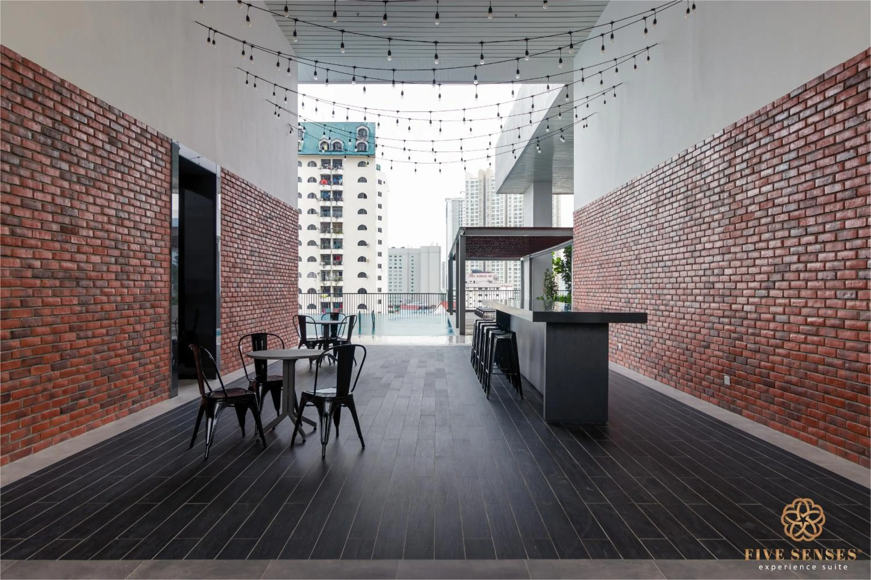 Seating area in Chambers Residence Kuala Lumpur by Roam