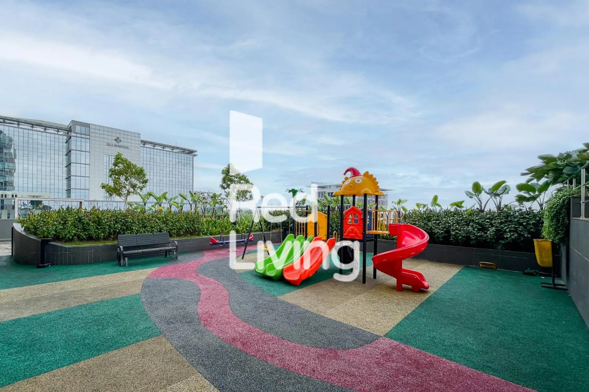 Children play ground in RedLiving Apartemen Sayana - Sentra Jaya