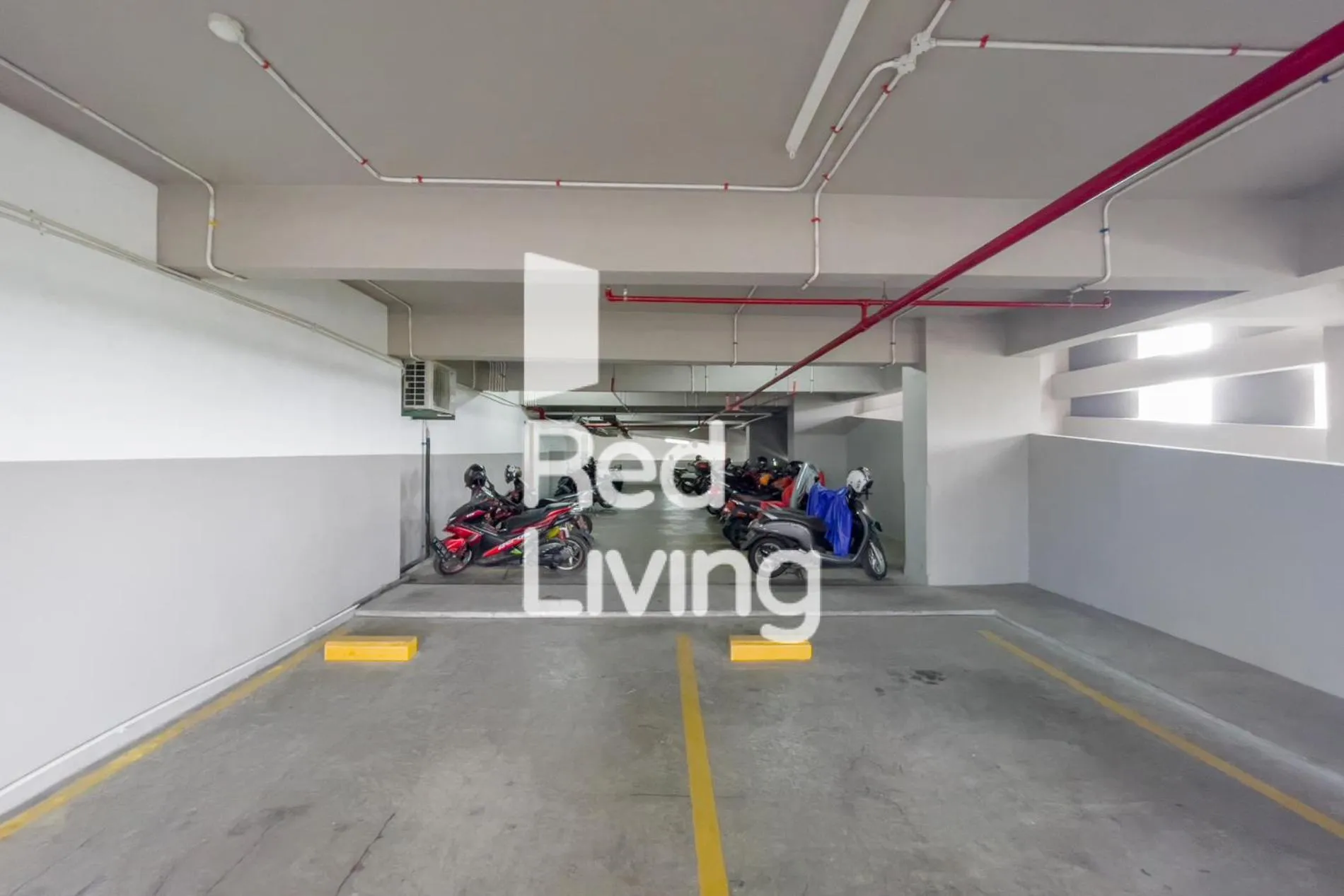 Parking in RedLiving Apartemen Sayana - Sentra Jaya