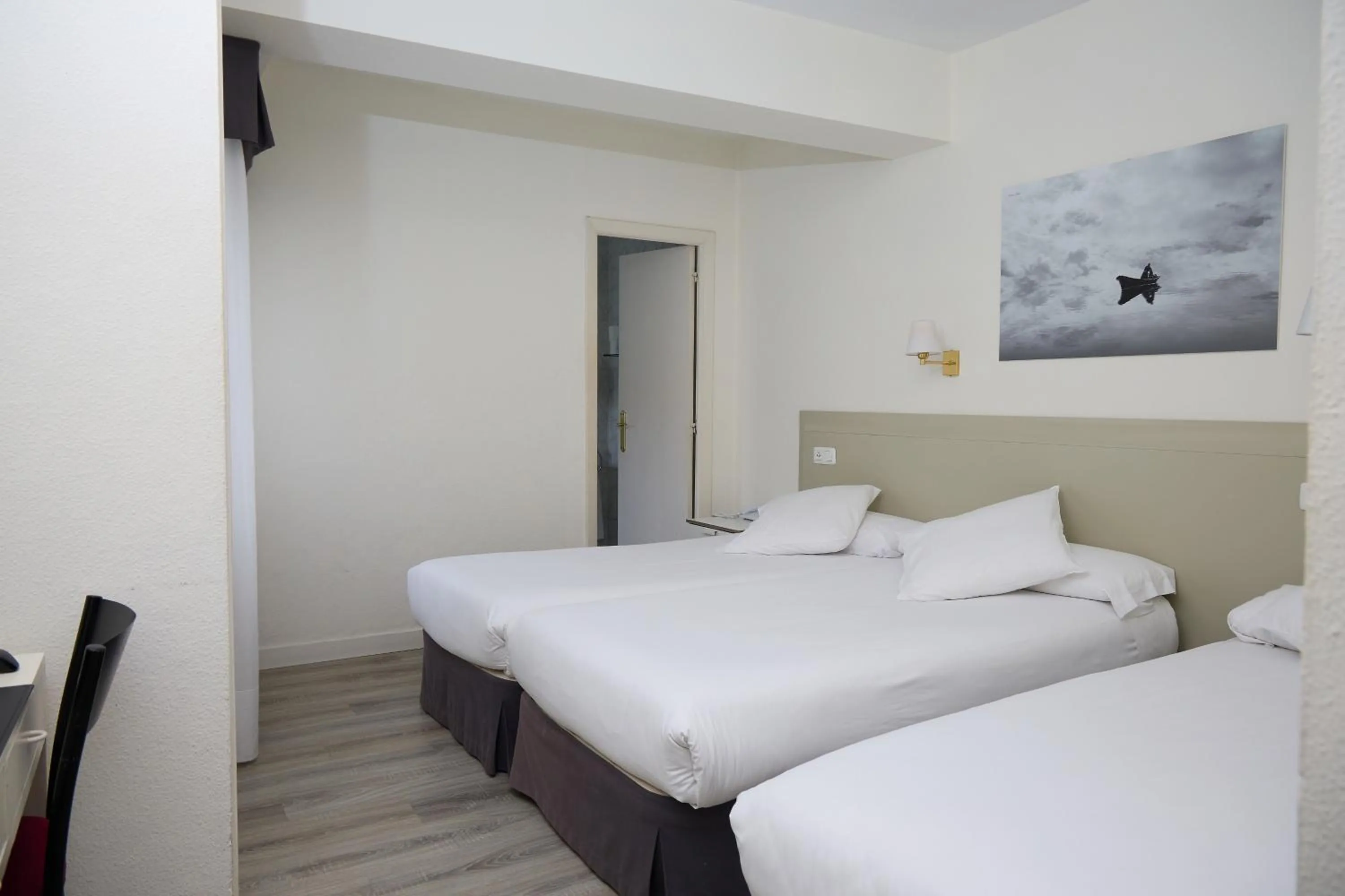 Bed in Hotel Vigo Plaza