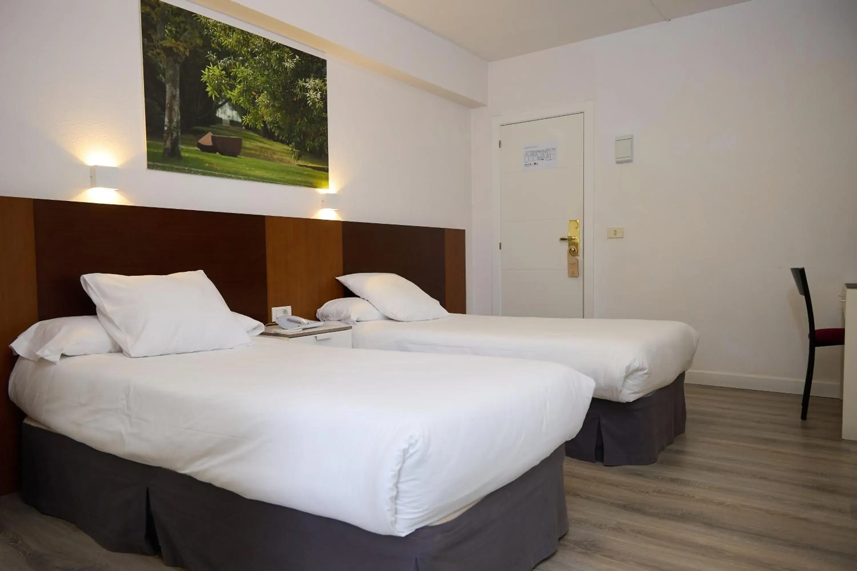 Bed in Hotel Vigo Plaza Bed in Hotel Vigo Plaza