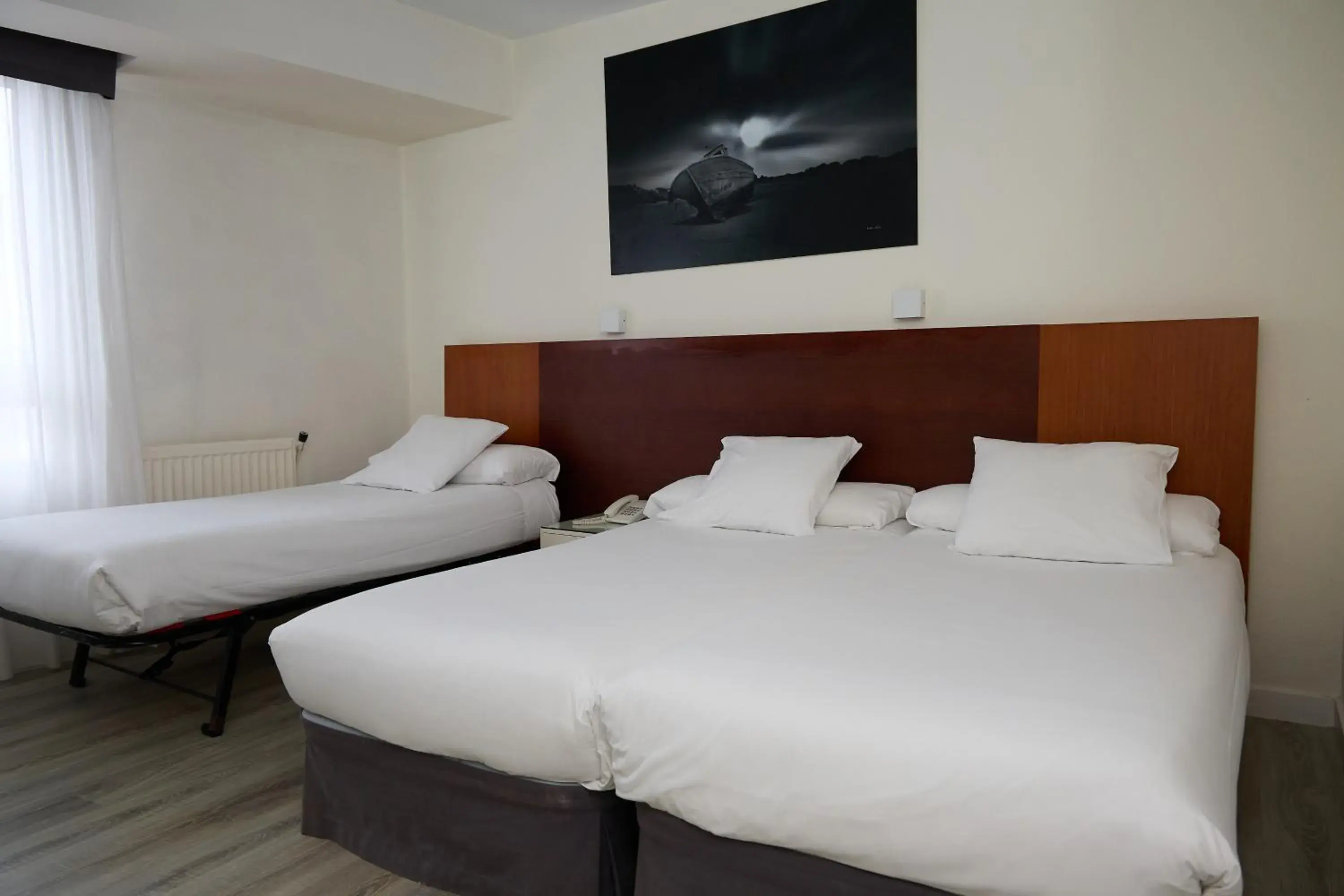 Bed in Hotel Vigo Plaza Bed in Hotel Vigo Plaza