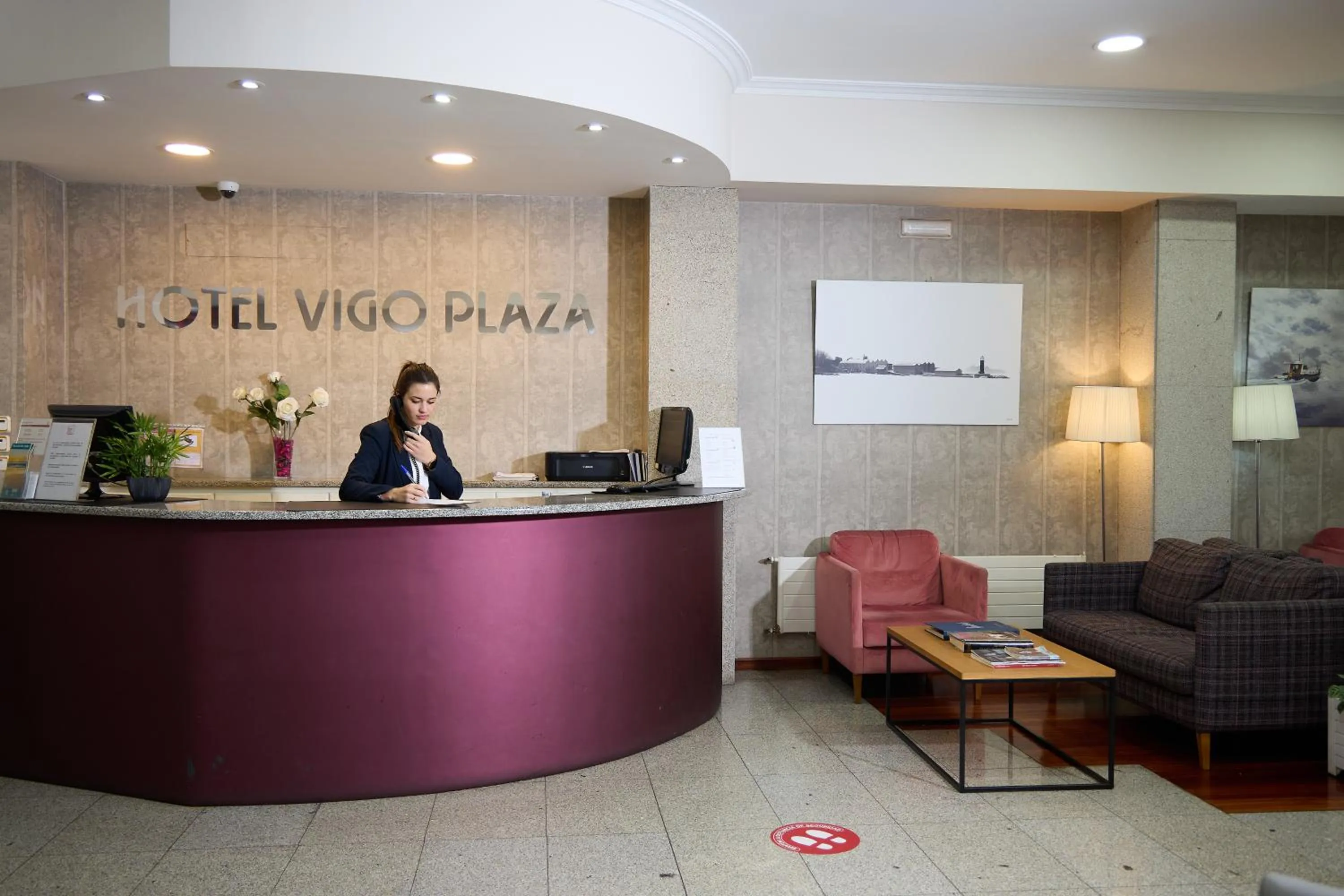 Lobby or reception in Hotel Vigo Plaza