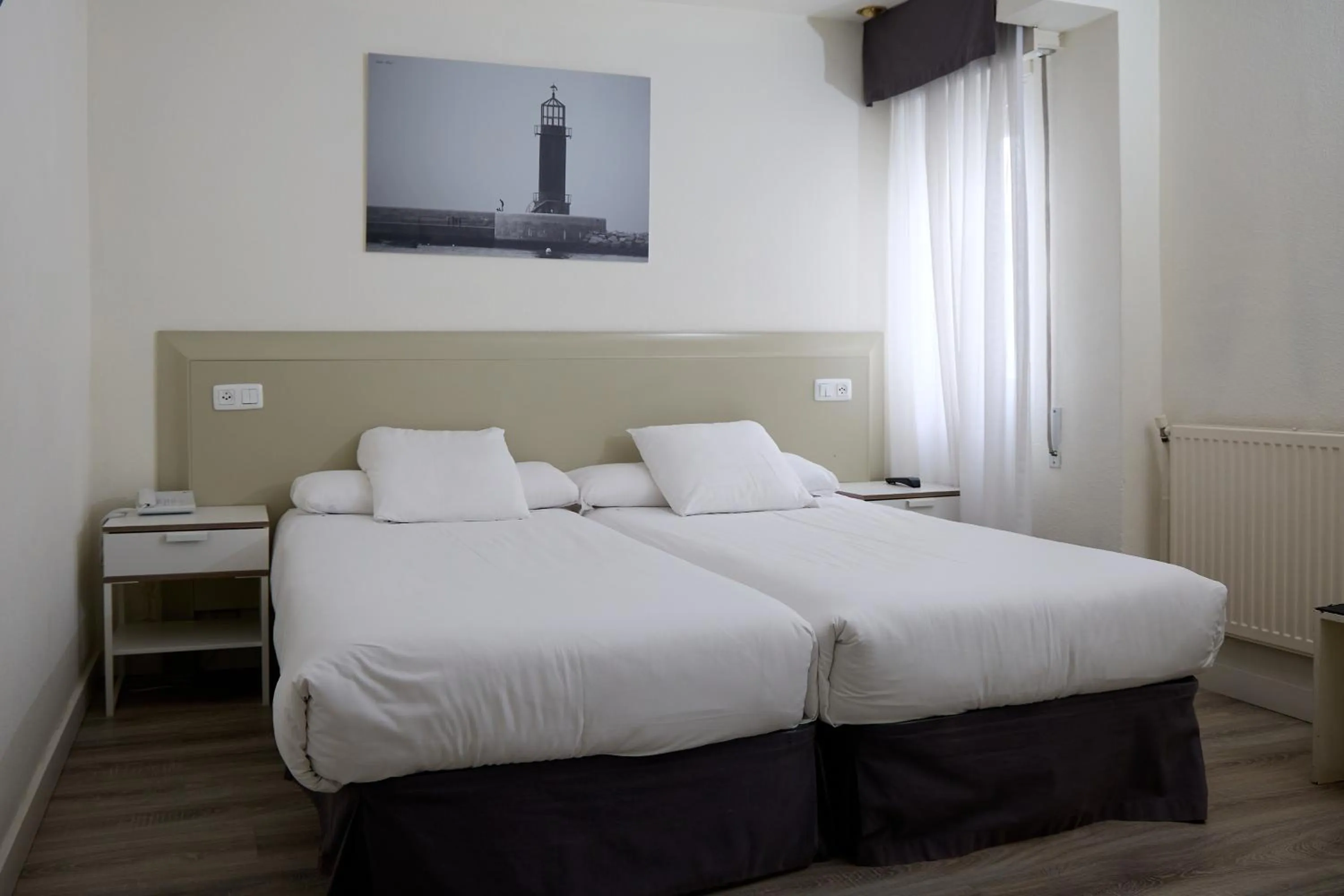 Bed in Hotel Vigo Plaza