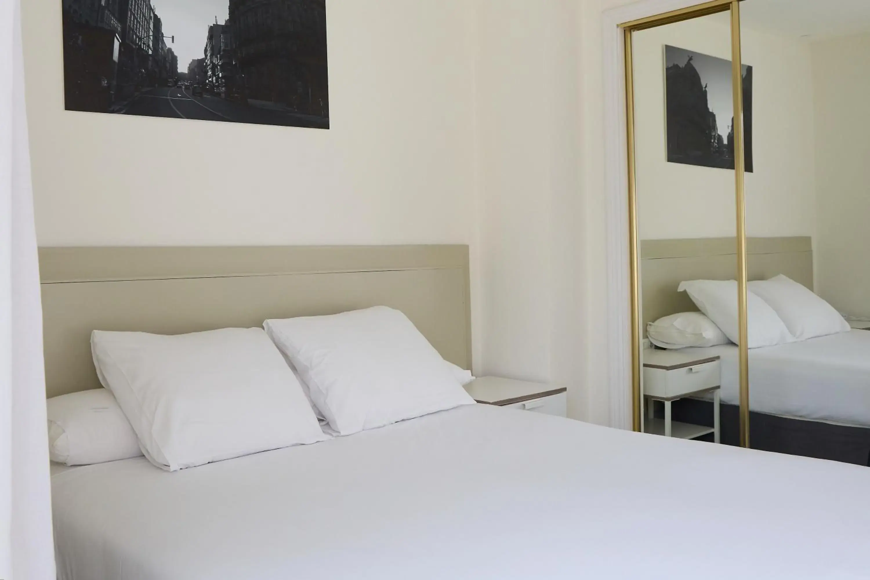 Bed in Hotel Vigo Plaza Bed in Hotel Vigo Plaza