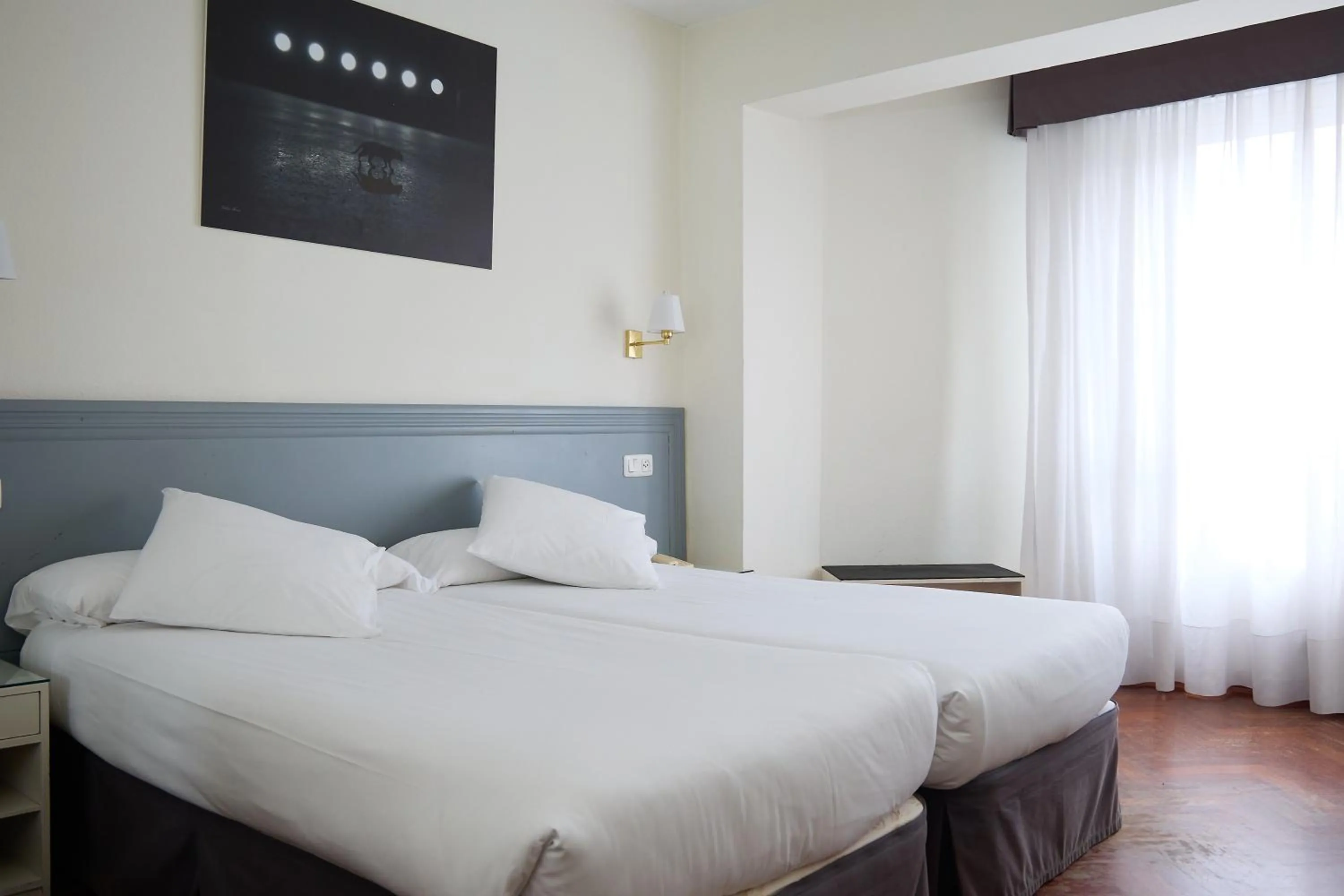 Bed in Hotel Vigo Plaza