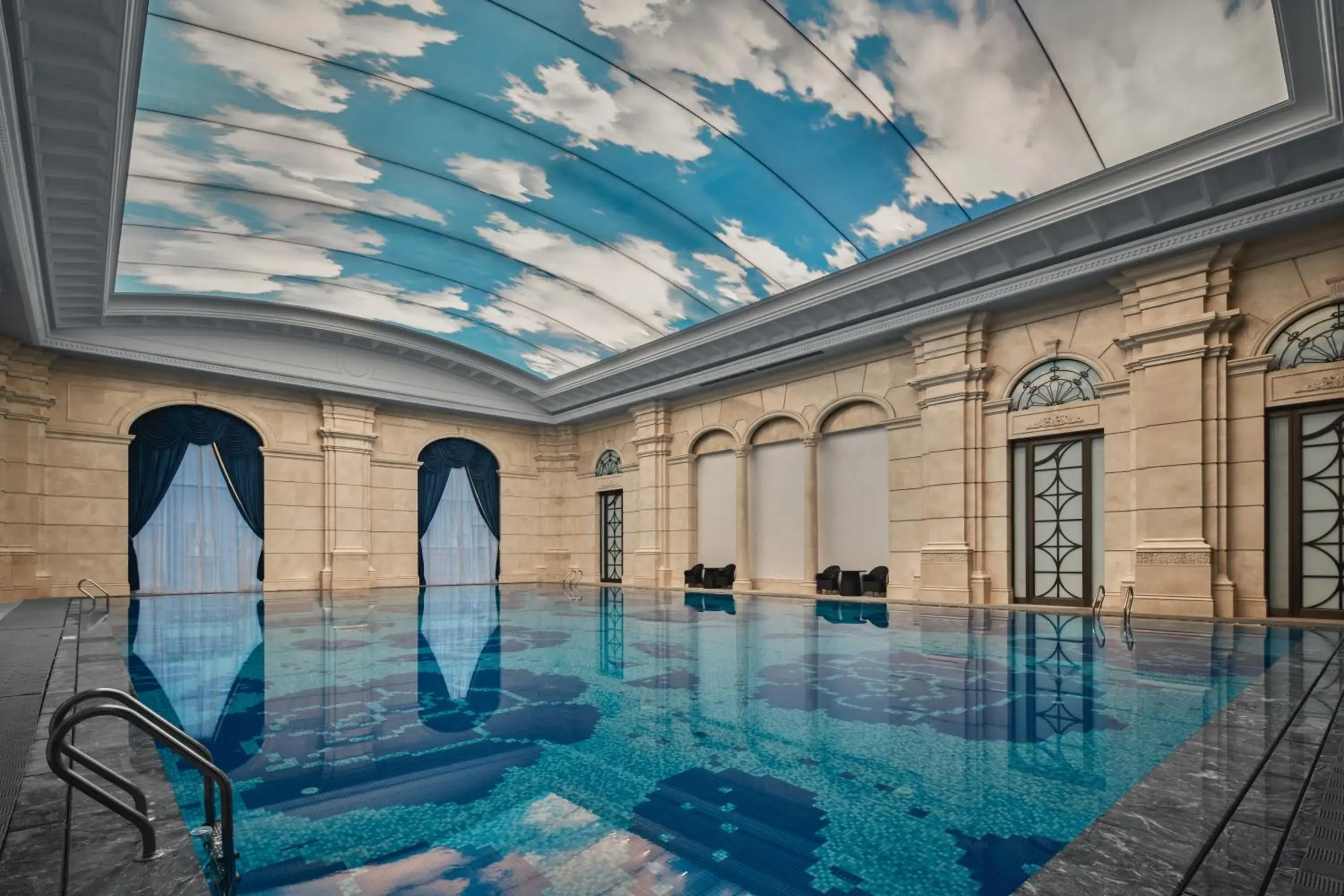 Swimming pool in Crowne Plaza Dongying by IHG Swimming pool in Crowne Plaza Dongying by IHG