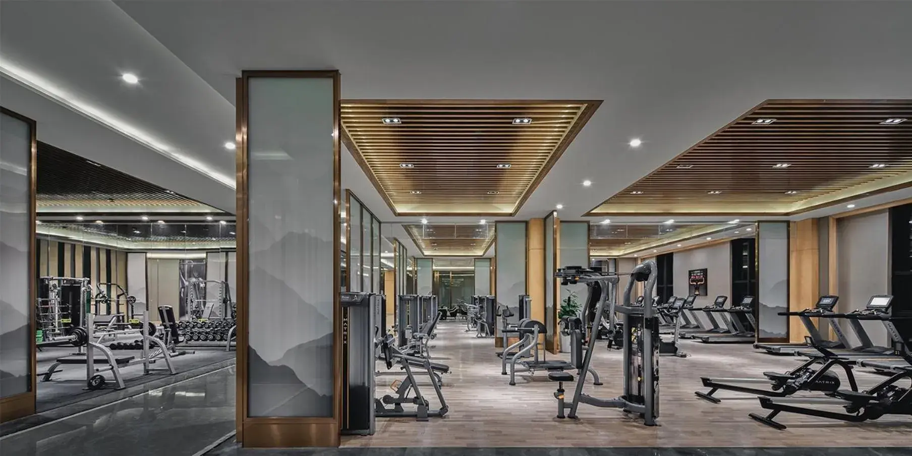 Fitness centre/facilities in Crowne Plaza Dongying by IHG Fitness centre/facilities in Crowne Plaza Dongying by IHG