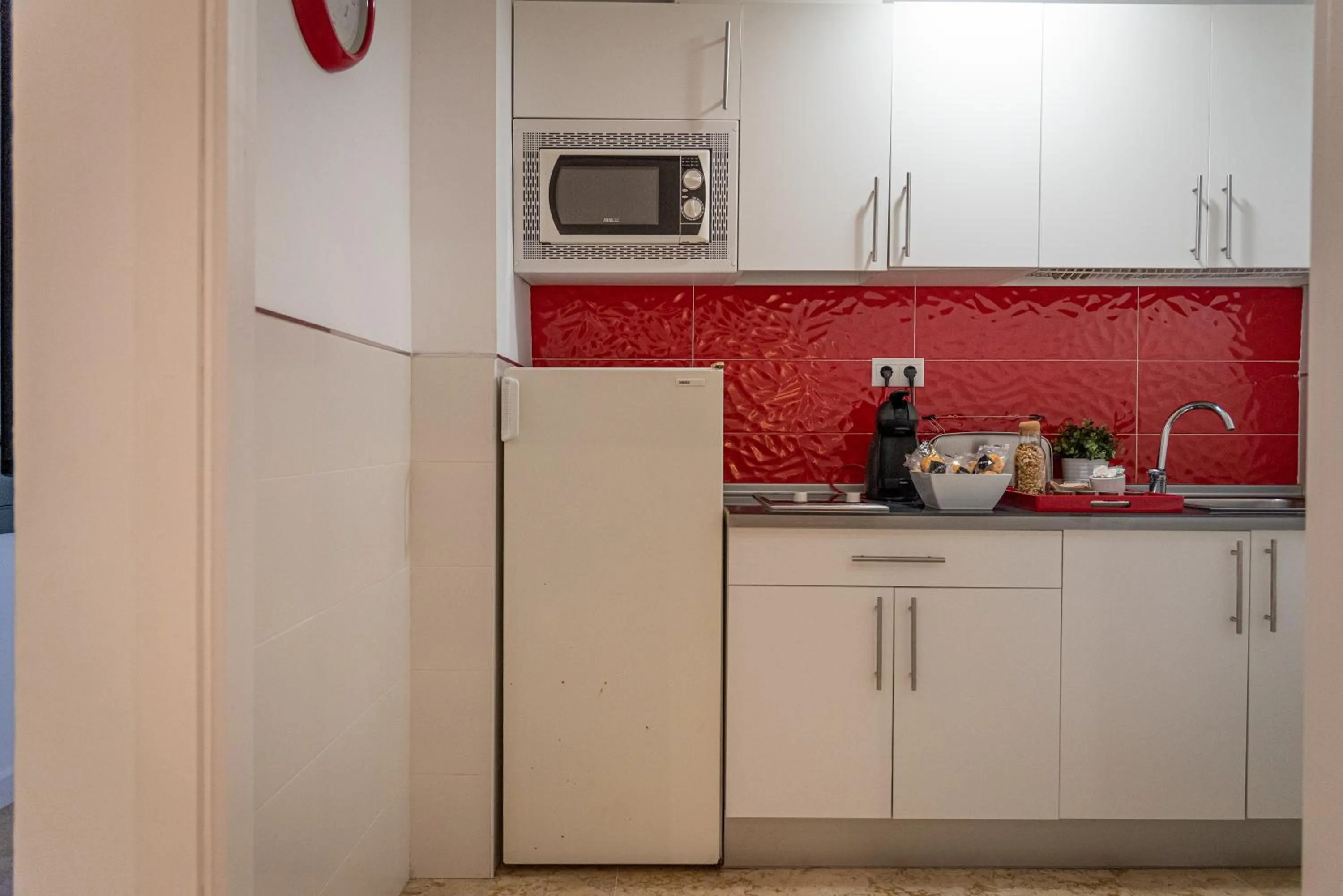 Kitchen or kitchenette in Hoteles del Sur