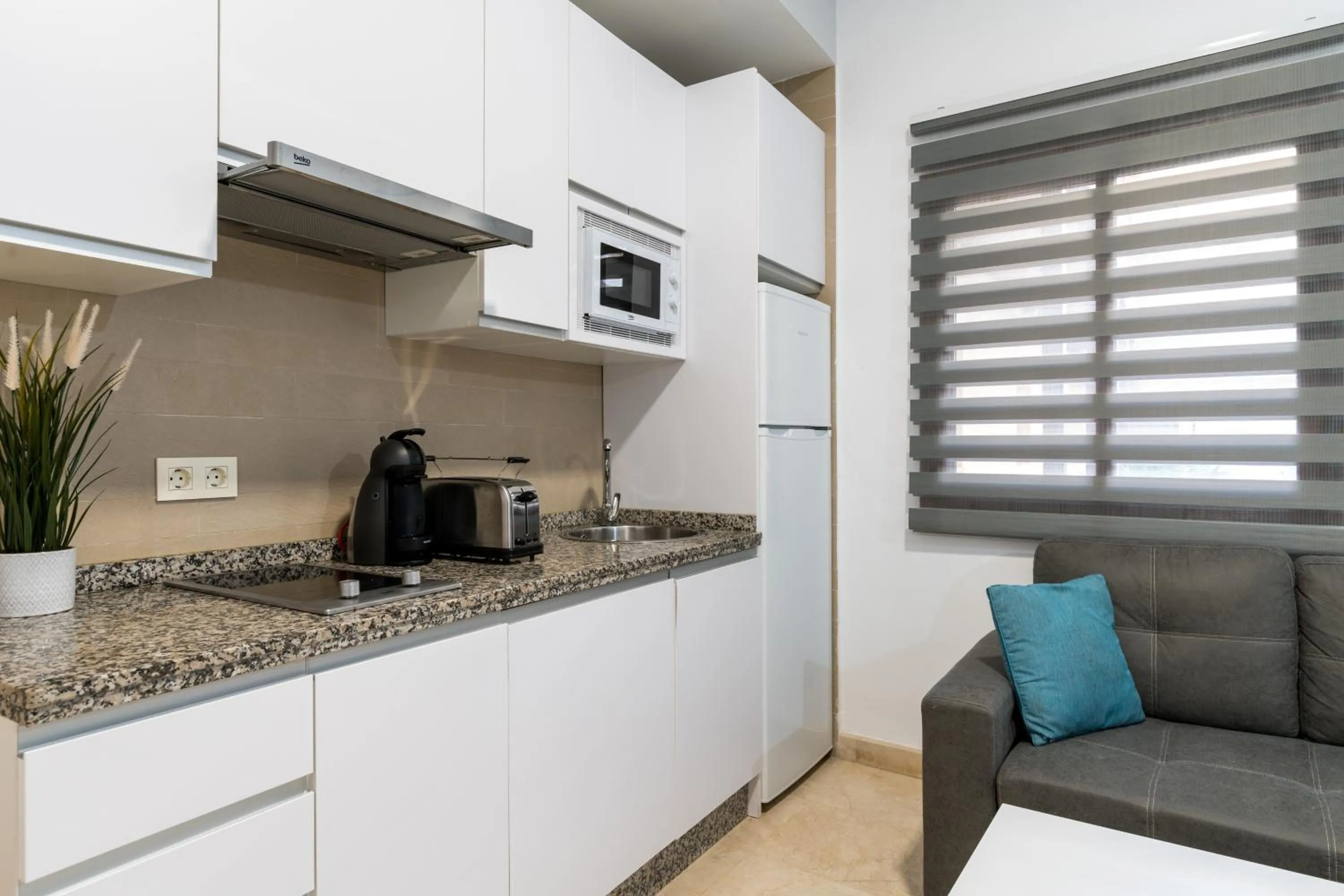 Kitchen or kitchenette in Hoteles del Sur
