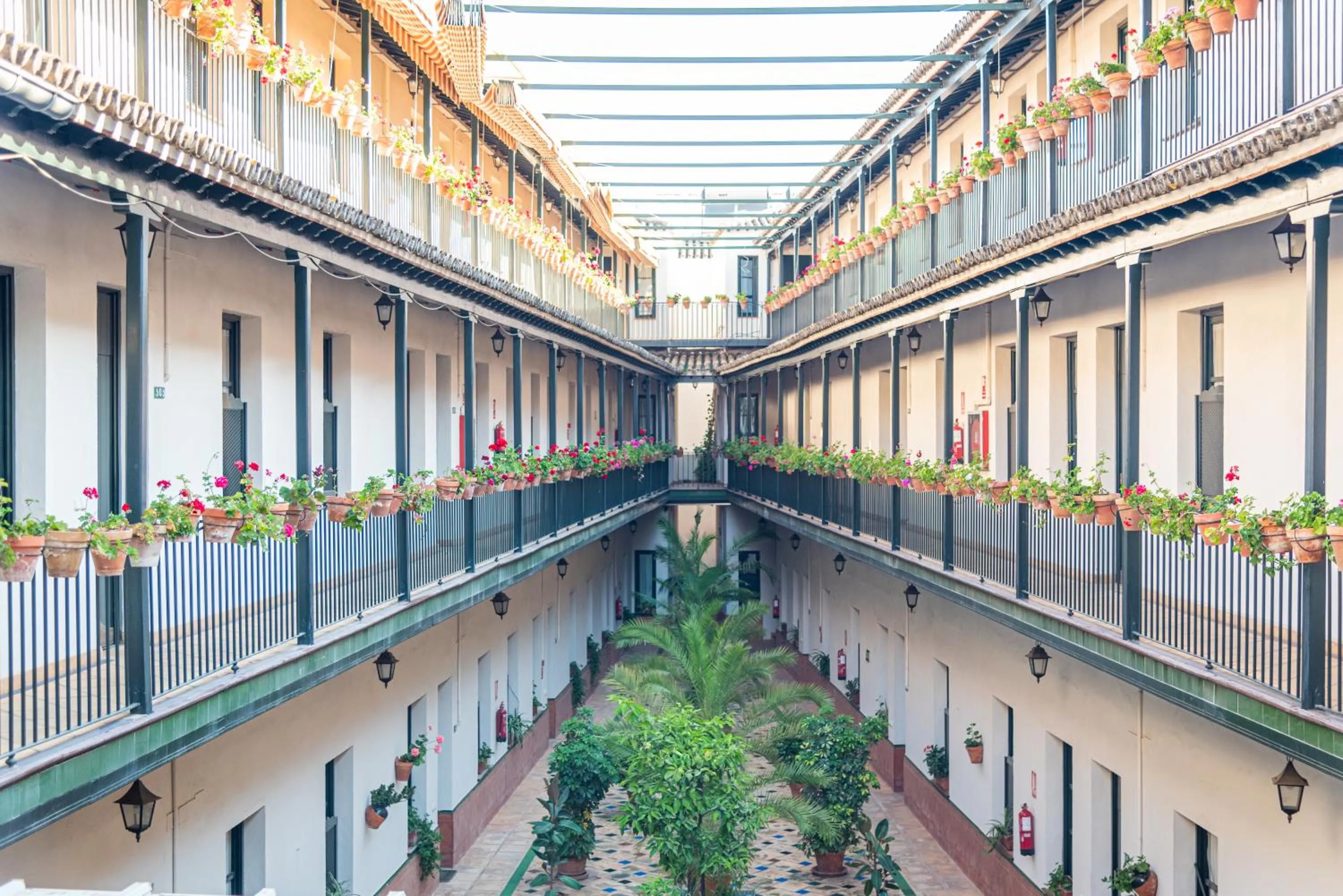 Garden view in Hoteles del Sur