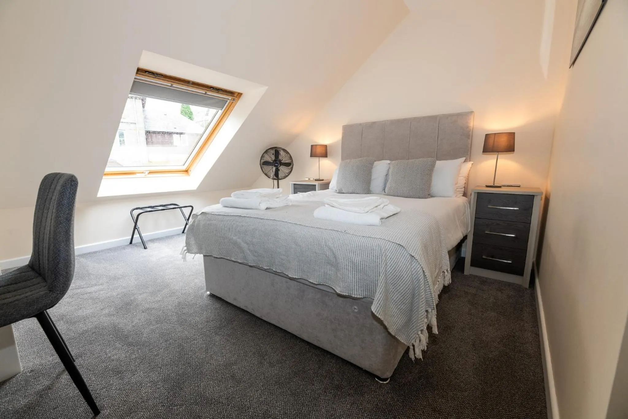 Bed in Loch Ness Gate House